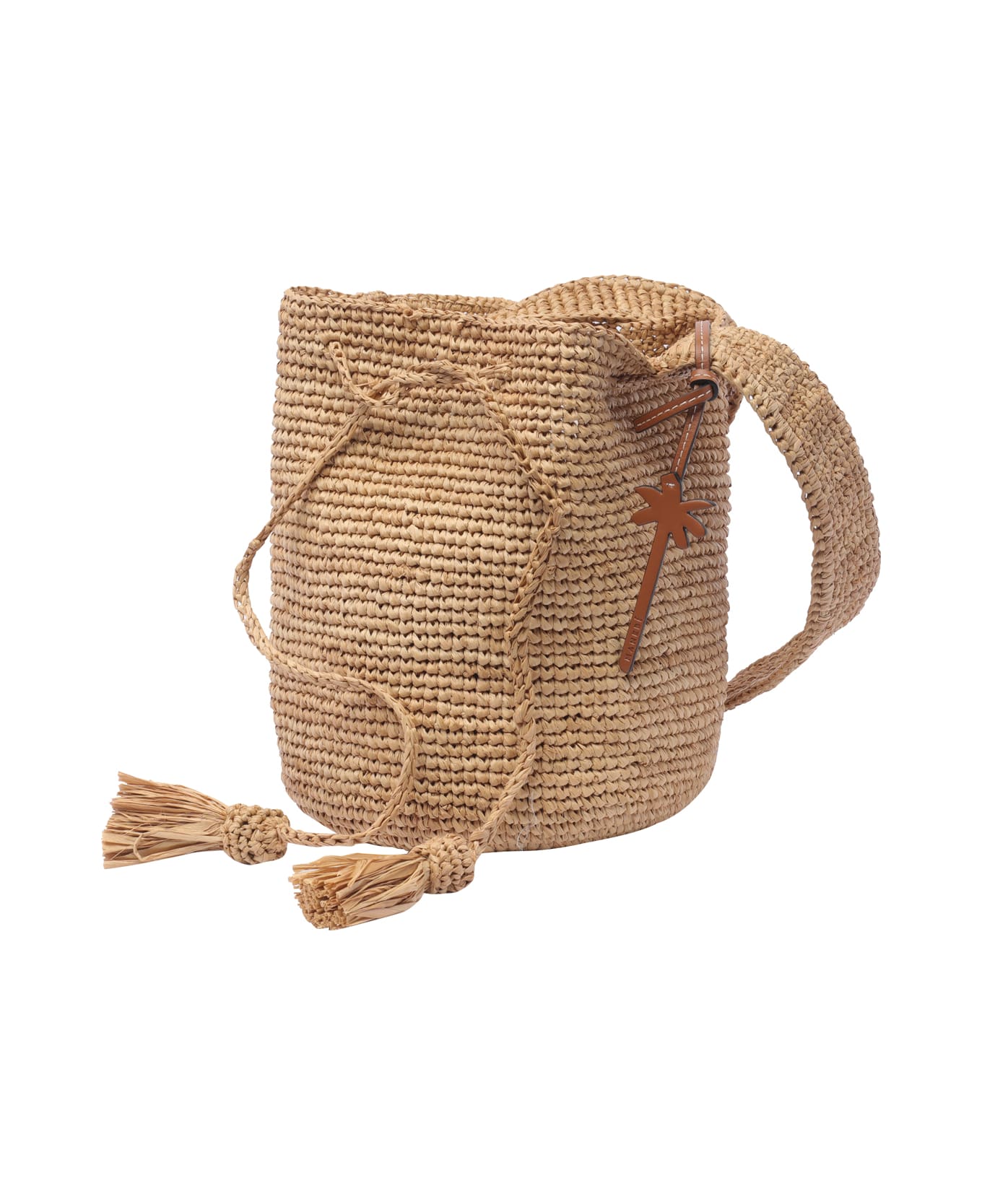 Manebi Beach Bucket Bag - Brown トートバッグ
