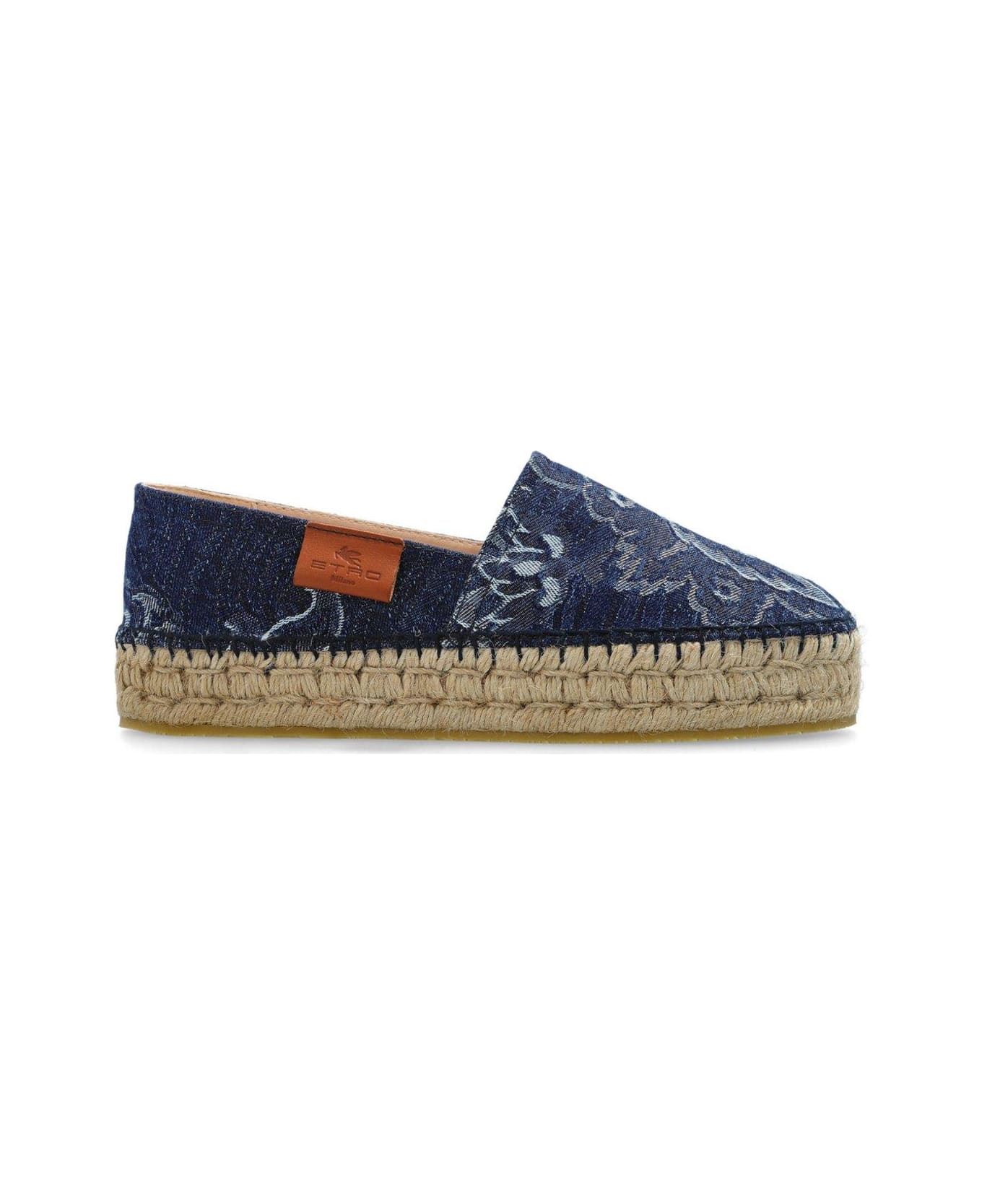Etro Platform Espadrilles - Blue