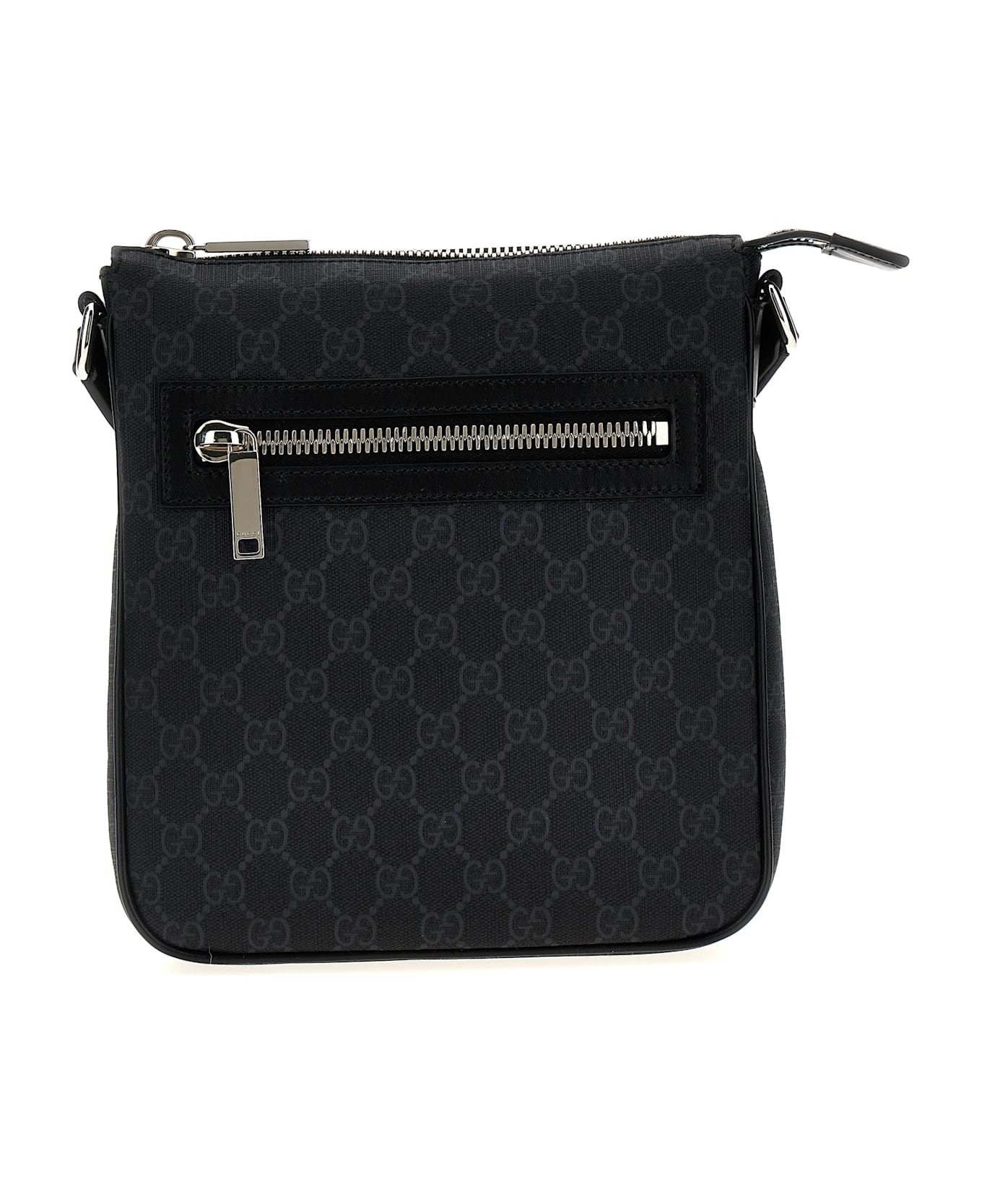 Gucci 'gg Supreme' Crossbody Bag - Black  