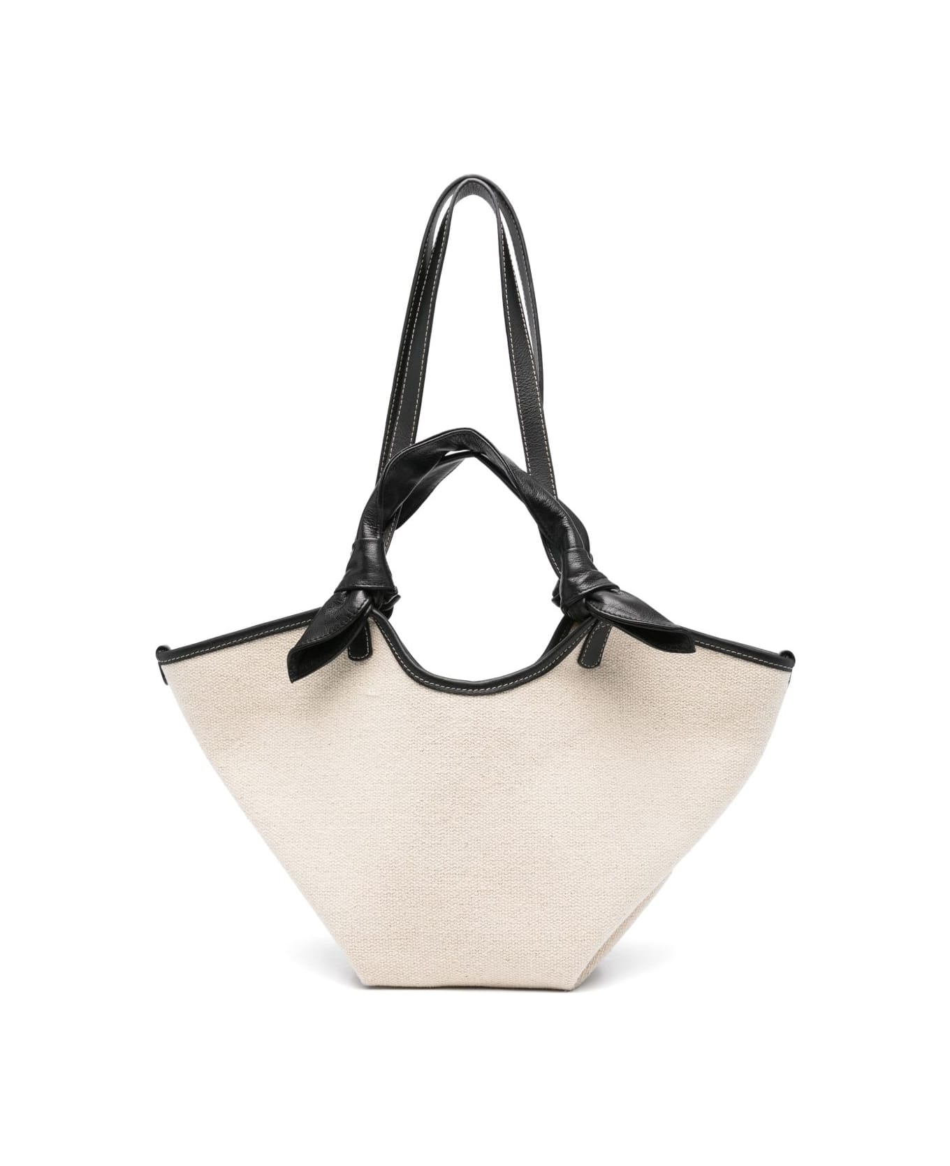 Hereu Fonol Small Canvas Tote - Black