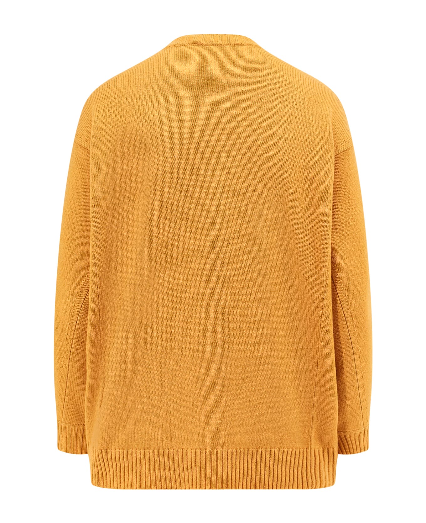 Max Mara 
fido
 Brown Wool Blend T-shirt - Yellow