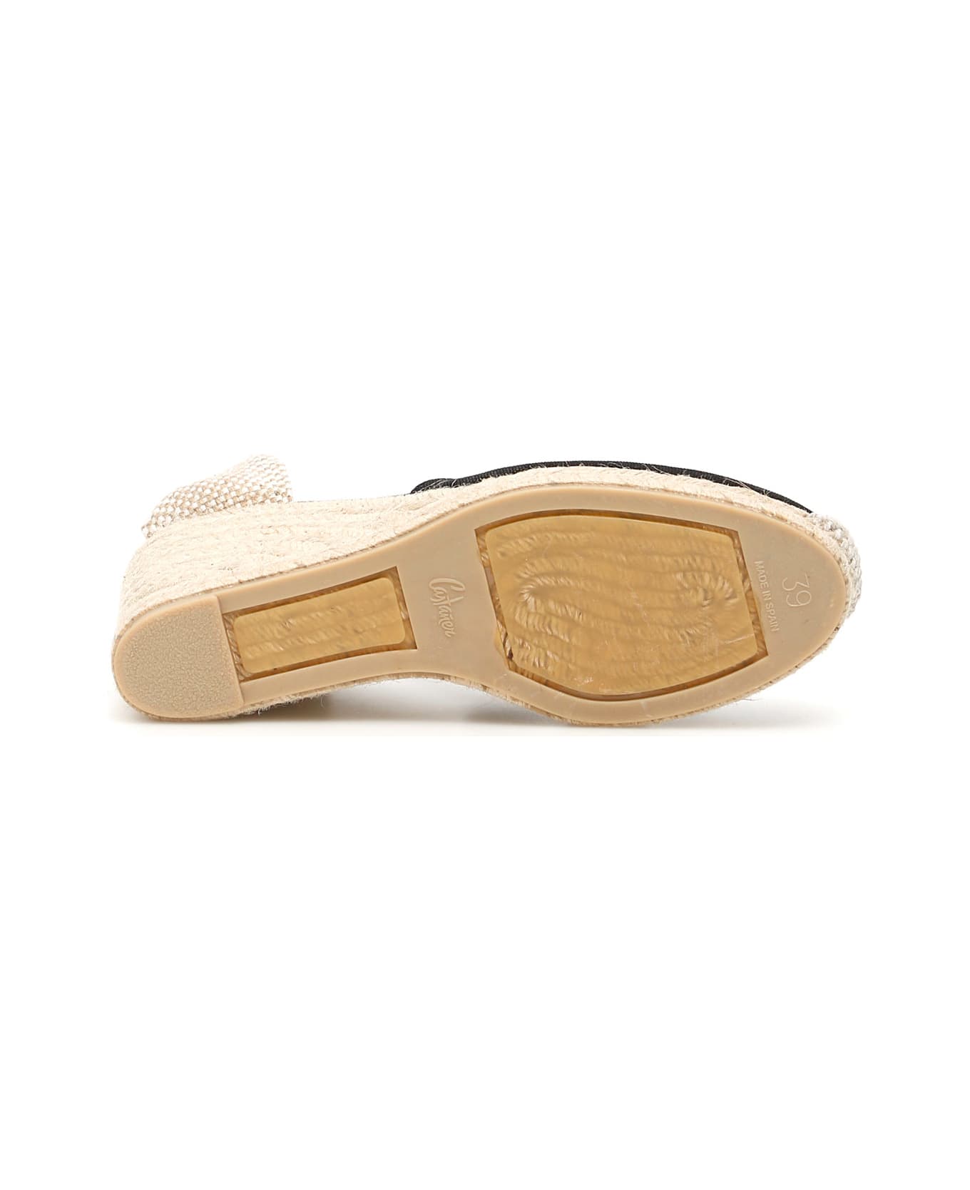 Castañer Carina Wedge Espadrilles - Black