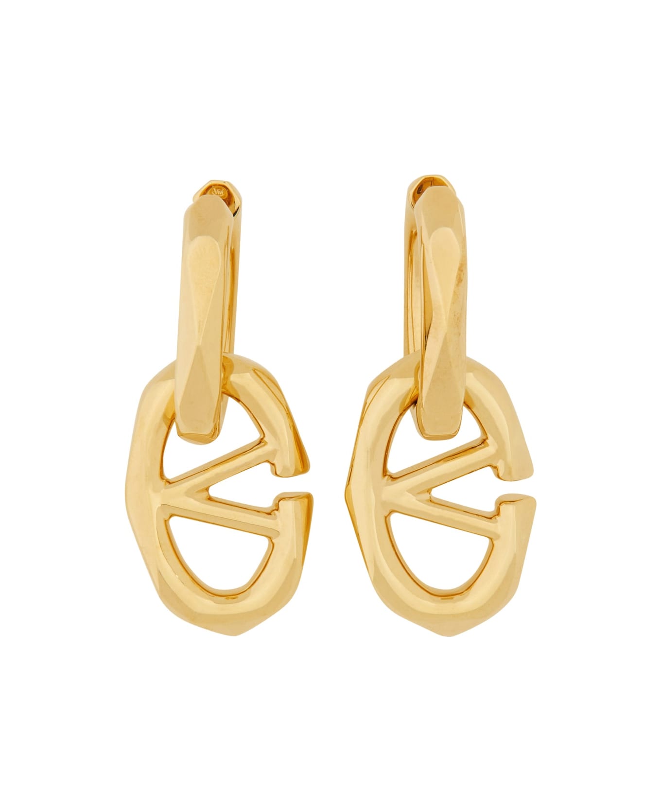 Valentino Garavani Signature Vlogo Earring - GOLD