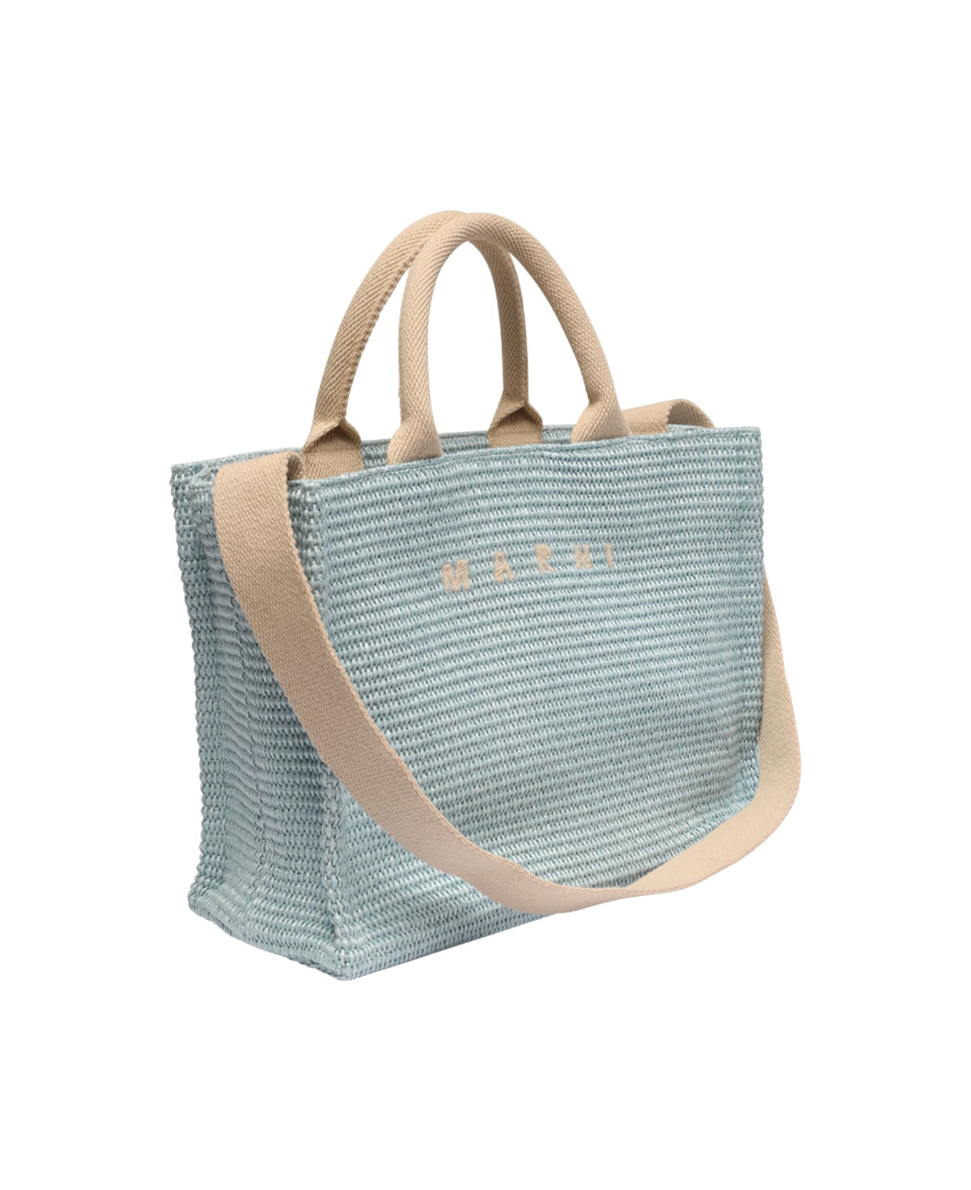 Marni Small Basket Handbag - Azzurro