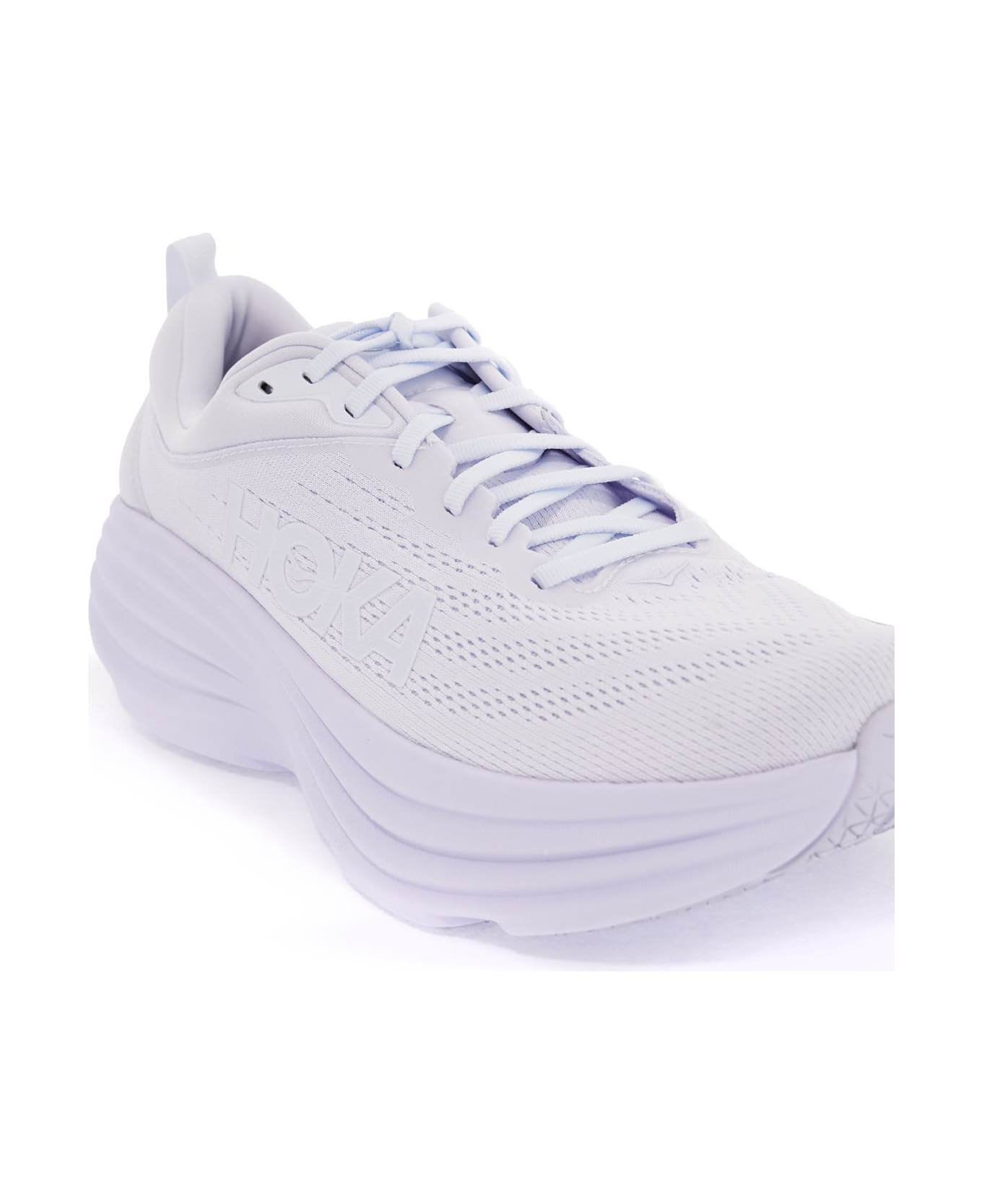 Hoka Bondi 8 Sneakers - WHITE / WHITE (White)