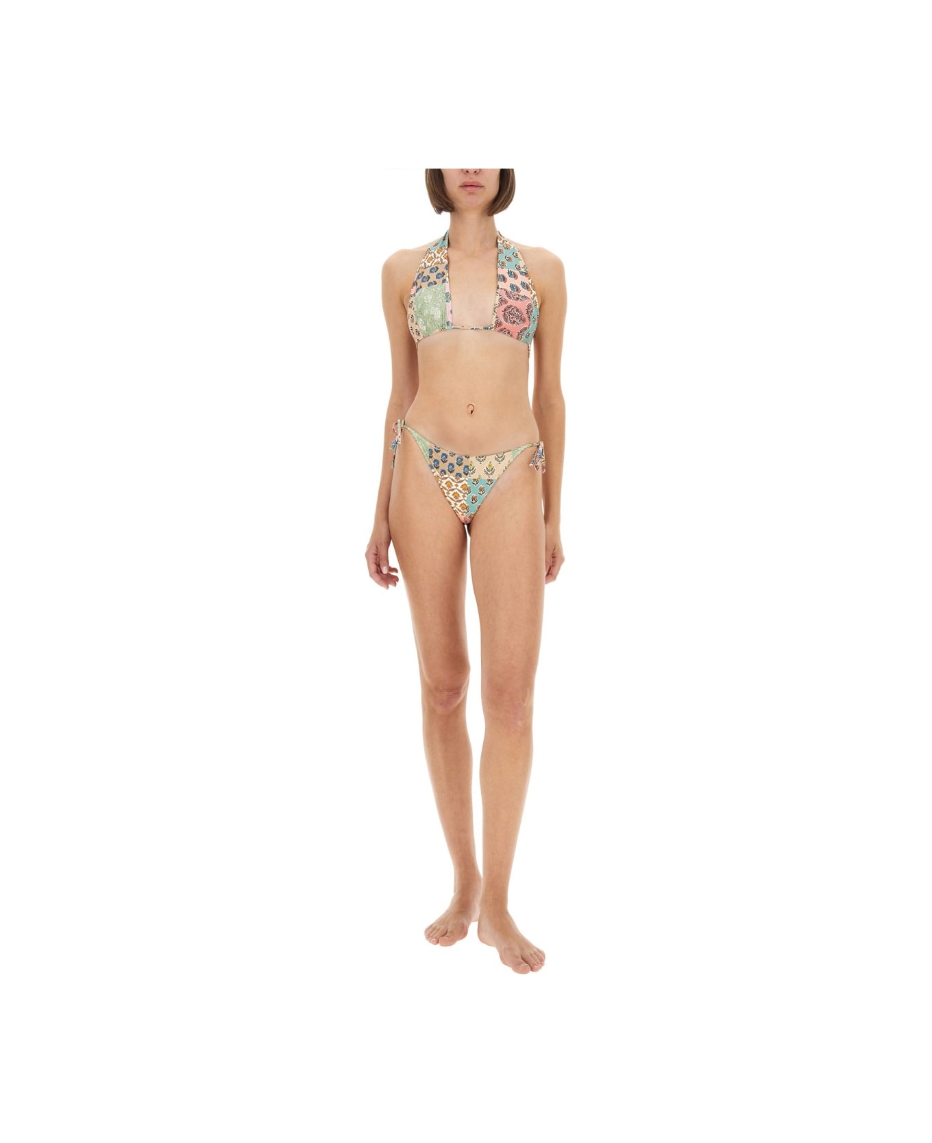 MC2 Saint Barth "virgo" Bikini Bottoms - MULTICOLOUR
