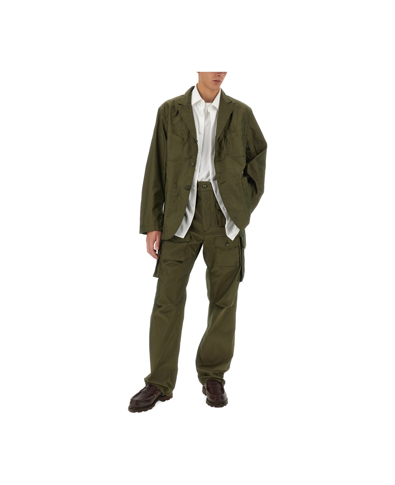 Engineered Garments "bedford" Jacket - GREEN