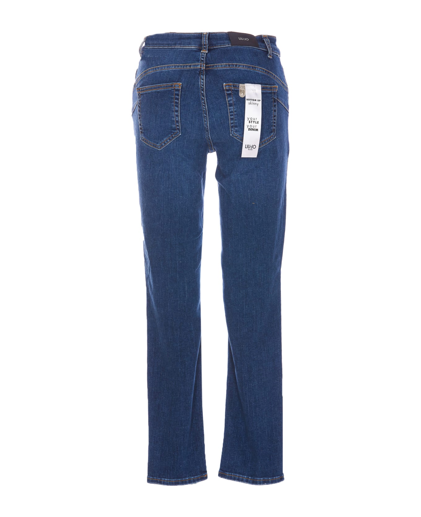 Liu-Jo Bottom Up Skinny Jeans - Blue