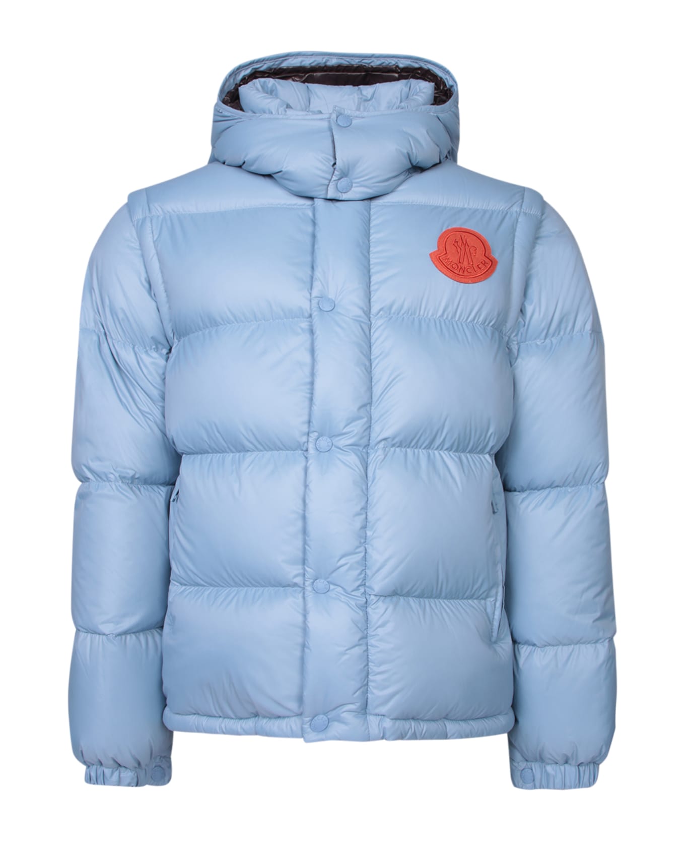 Moncler Cyclone Down Jacket Light Blue - Blue