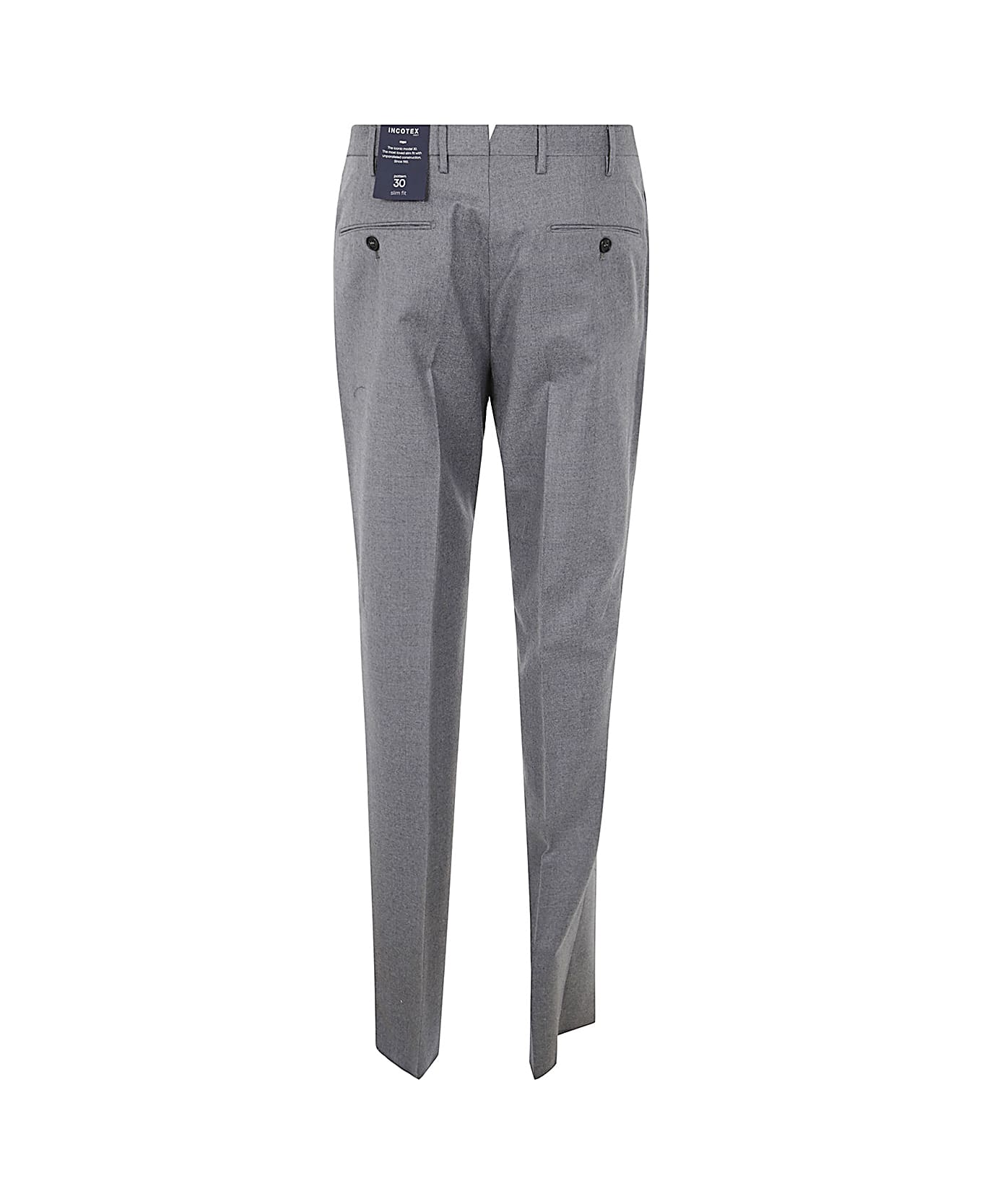 Incotex Trousers - Mid Grey