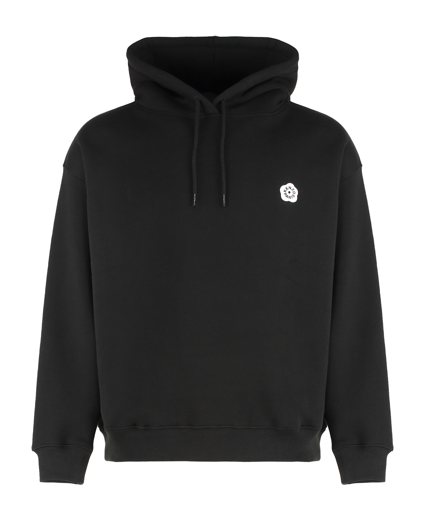 Kenzo Cotton Hoodie - black