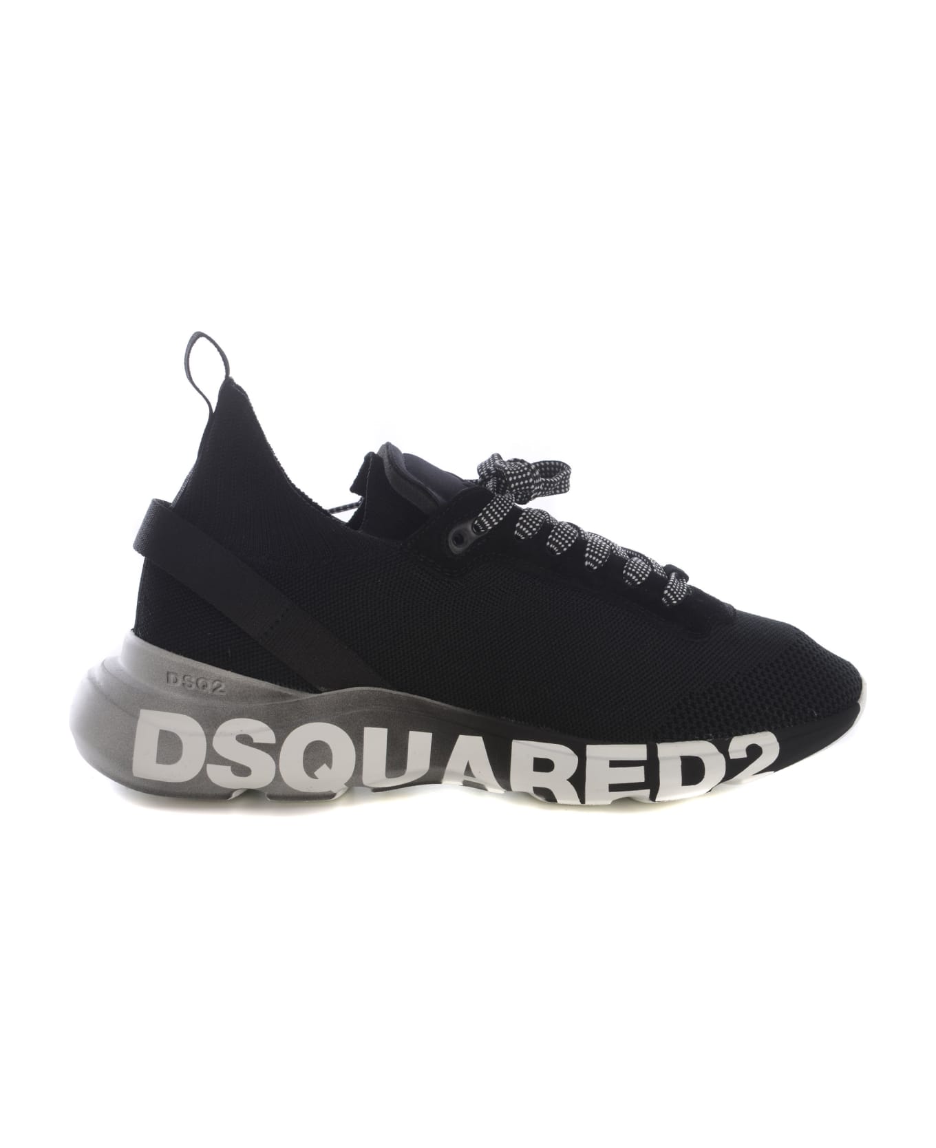 Dsquared2 Sneakers Running Dsquared2 "fly" Made Of Nylon - Nero