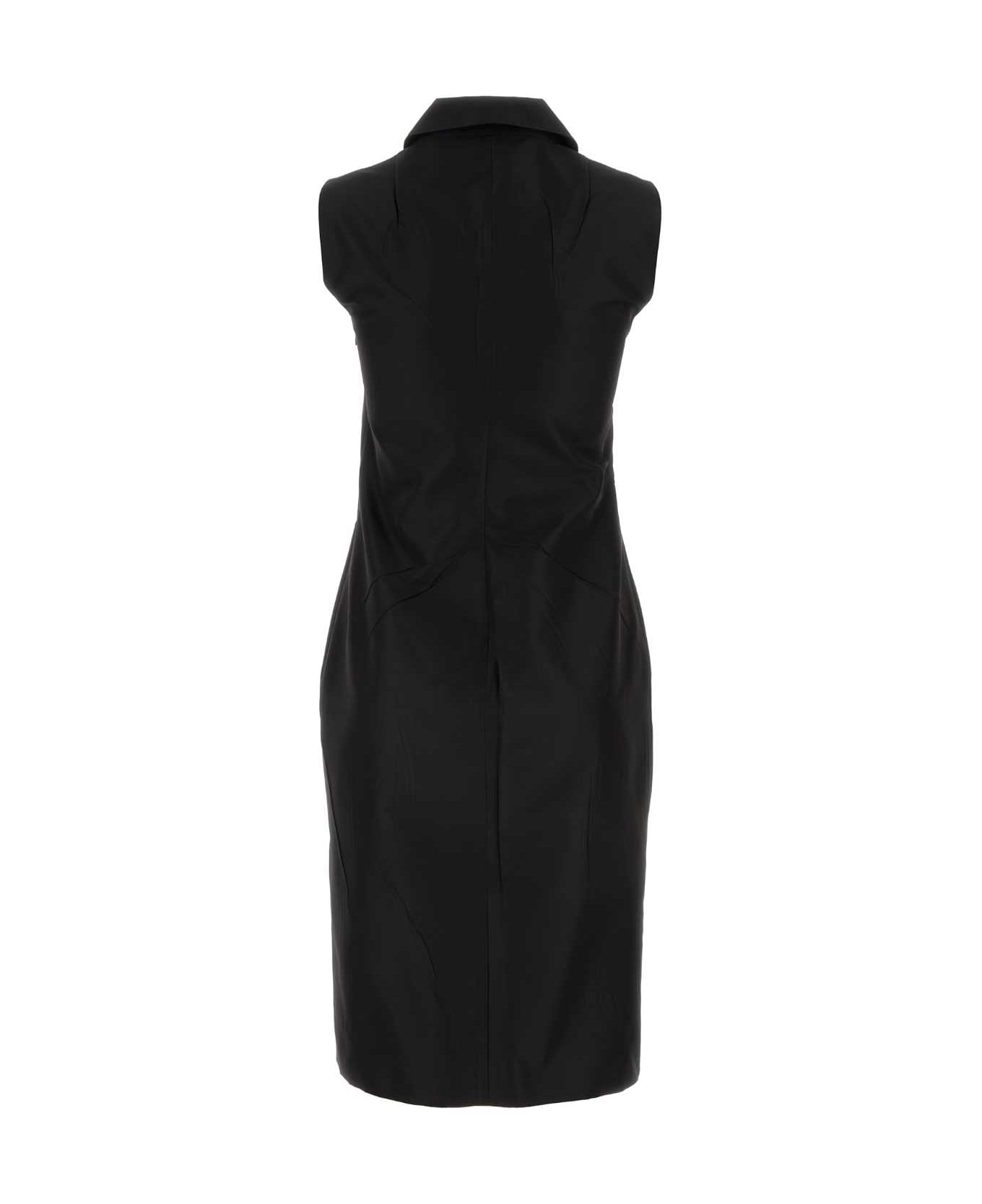 Prada Black Faille Dress - NERO