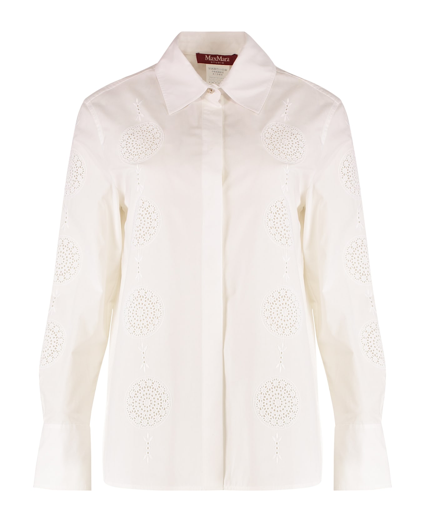 Max Mara Studio Sesia Cotton Shirt - White