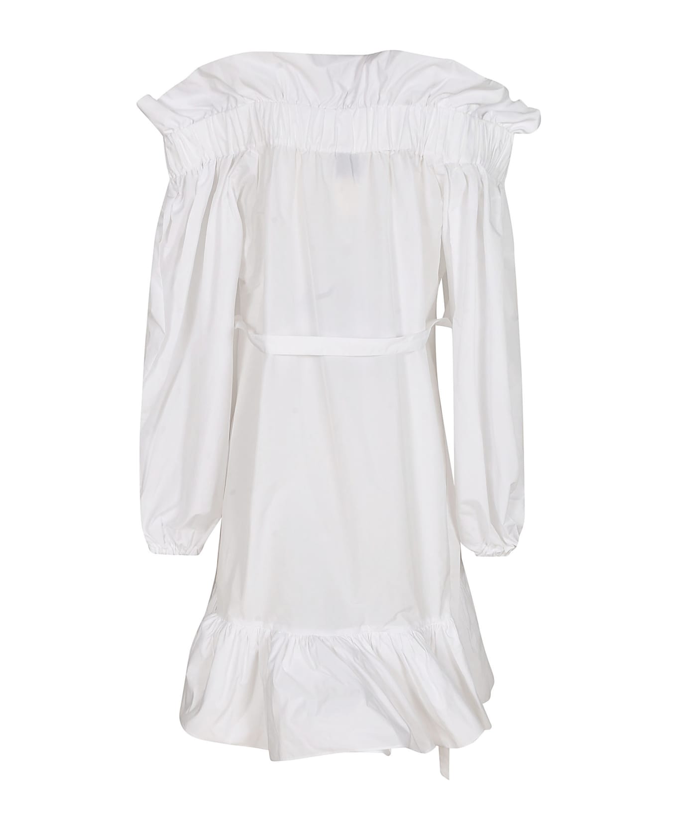 Patou Volume Mini Gg Dress - White
