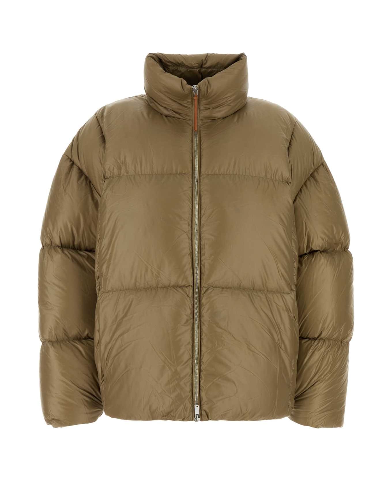 Jil Sander Biscuit Nylon Dona Jacket - BEAVER