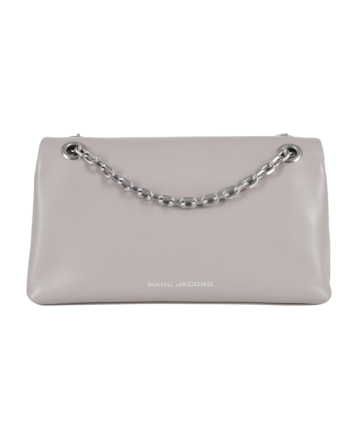 Marc Jacobs The Dual Wallet In Grey Leather - Cement