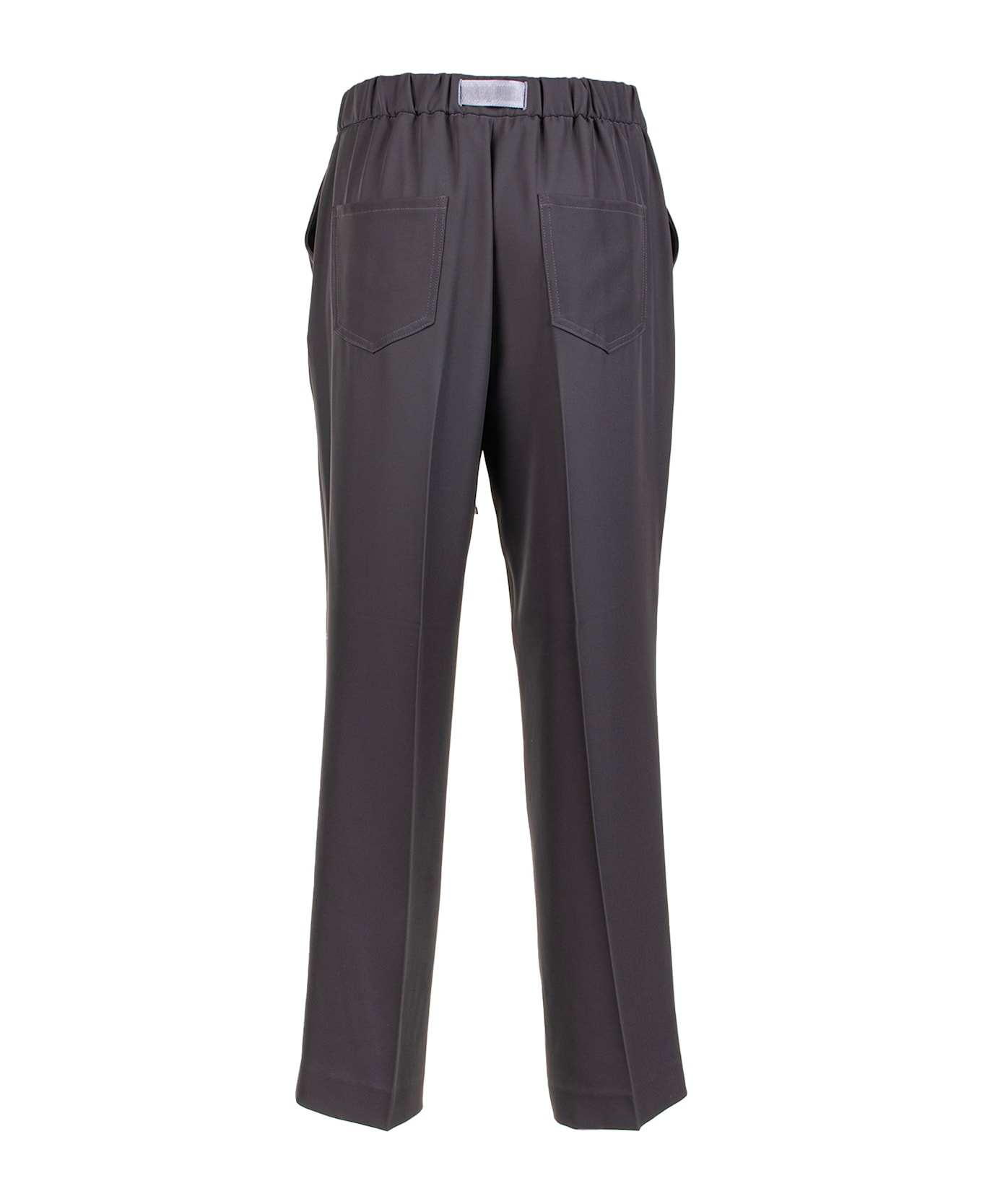 Via Masini 80 Trousers Green - Green