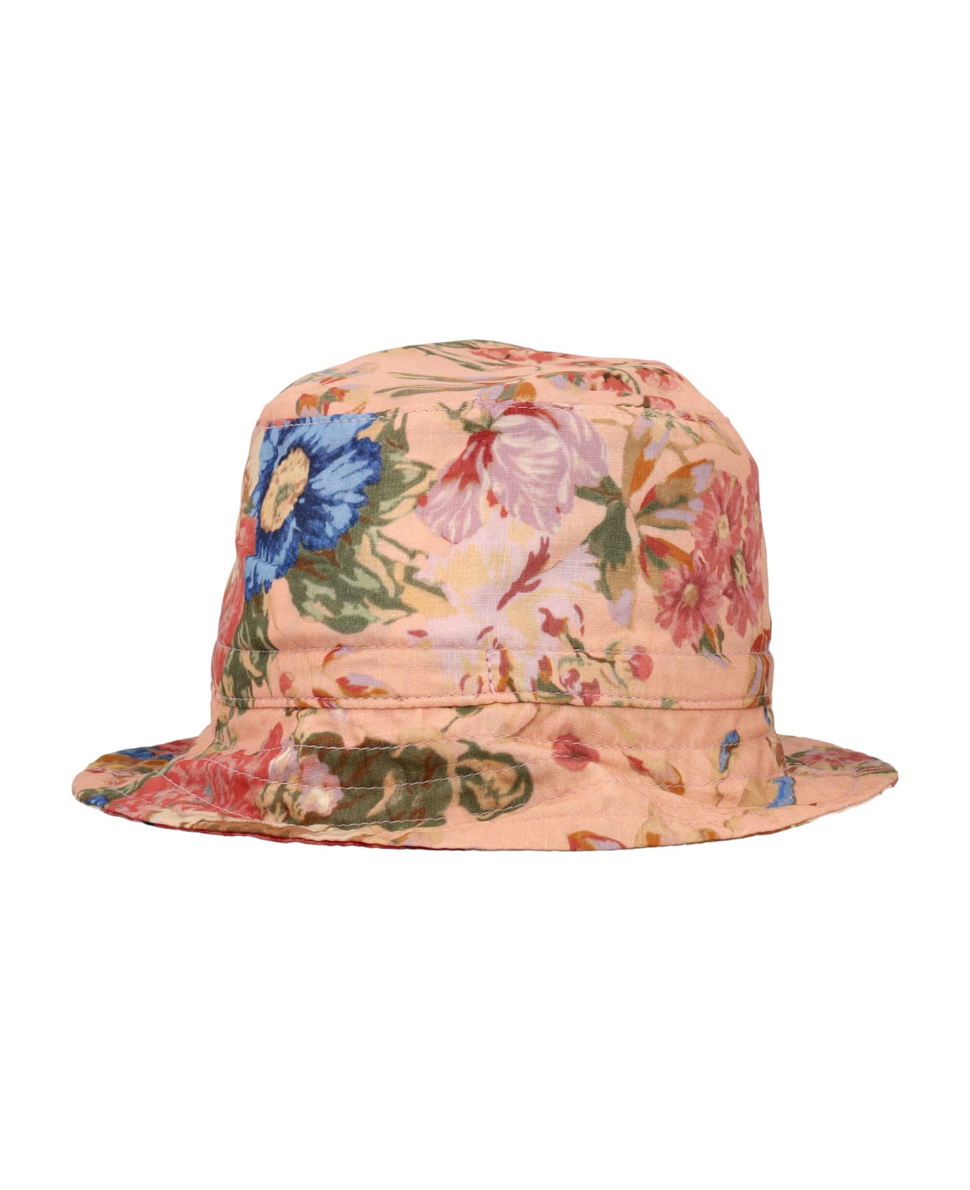 Zimmermann Bucket Hat - PINK FLORAL