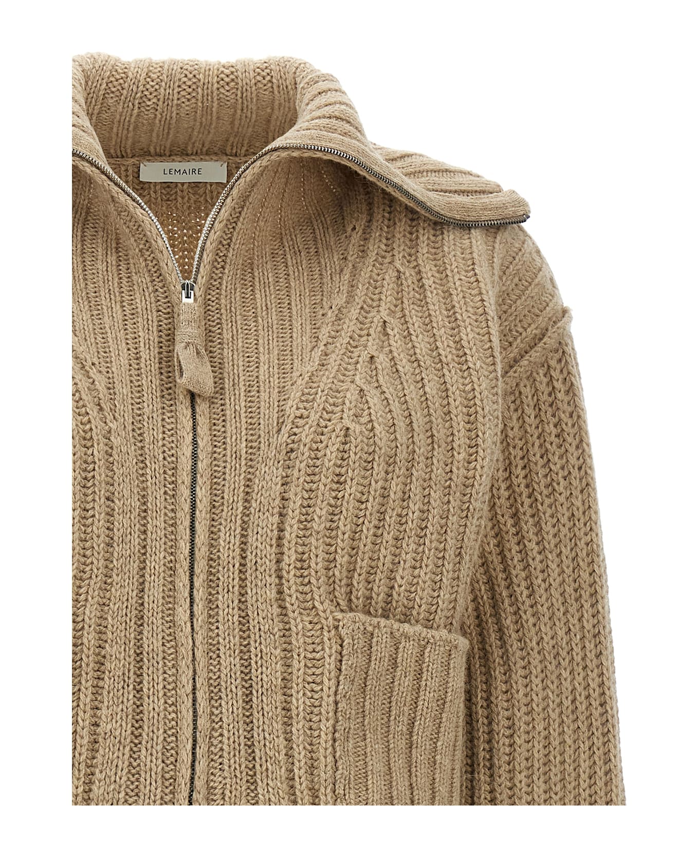 Lemaire 'trucker' Cardigan - Beige