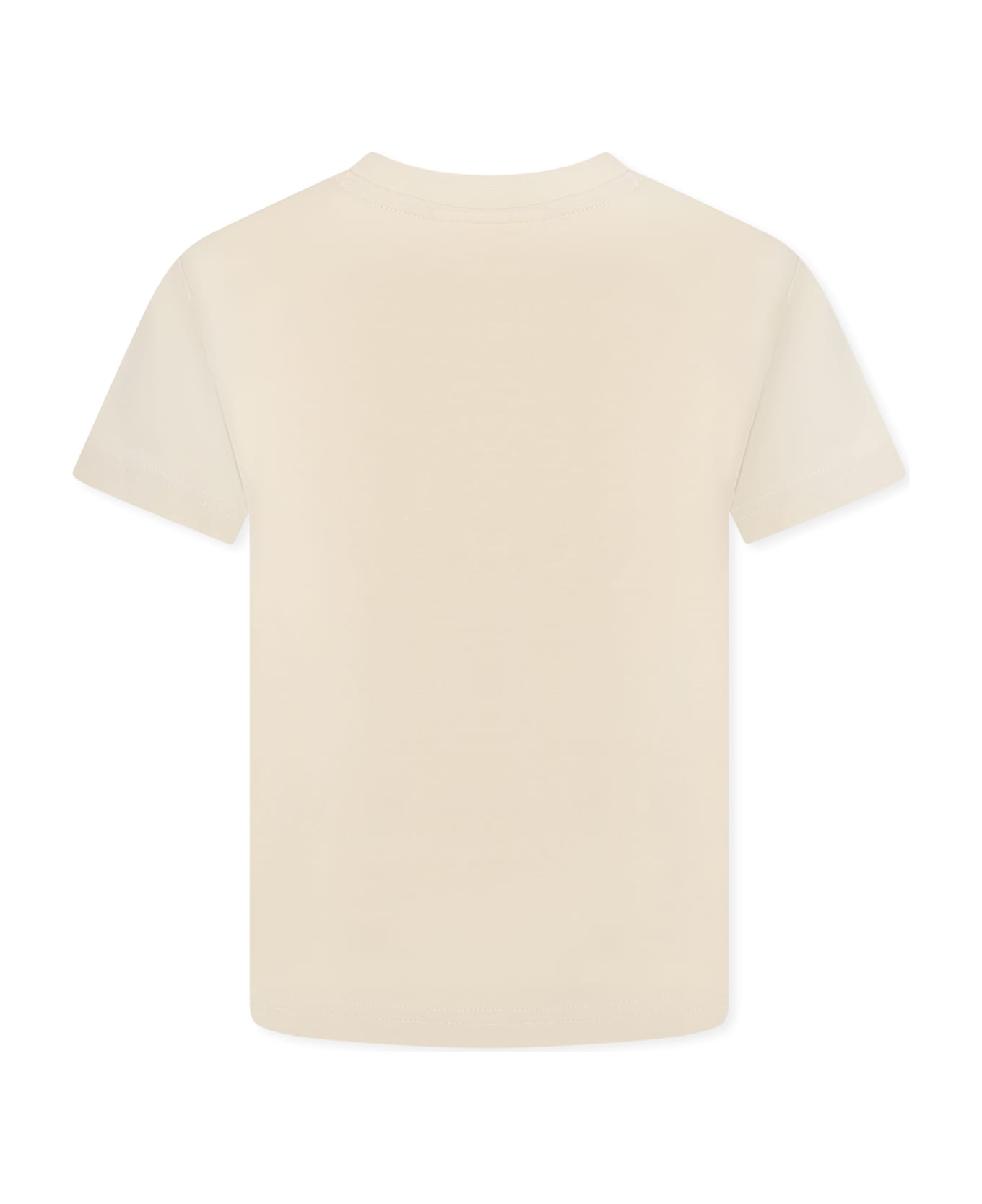 Hugo Boss Beige T-shirt For Boy With Logo - Beige