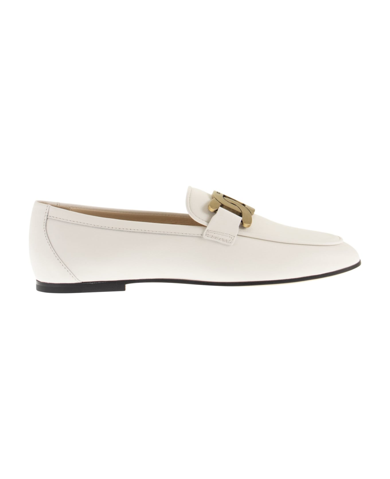 Tod's Kate Leather Loafer - White