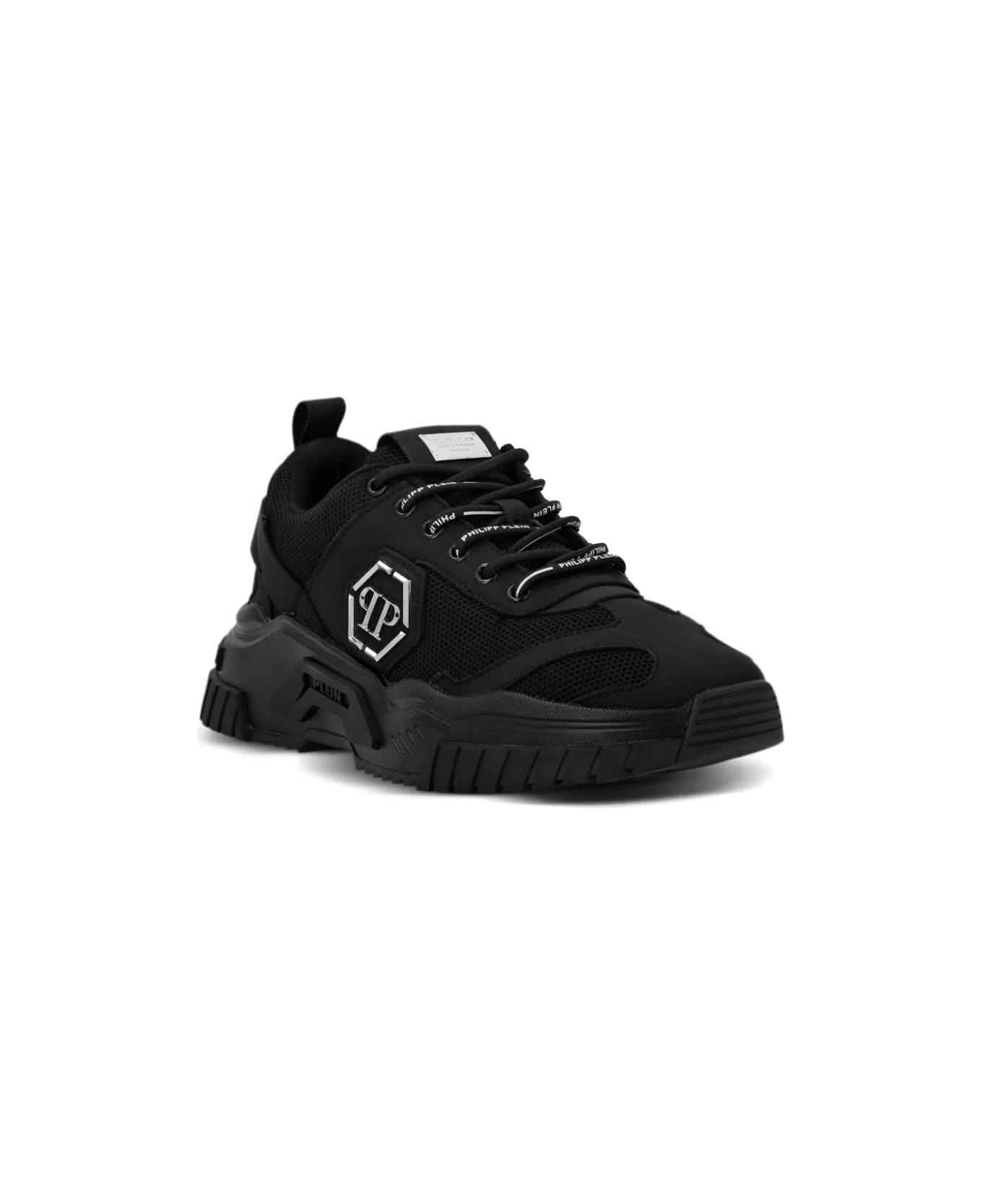 Philipp Plein Black Predator Sneakers - Black