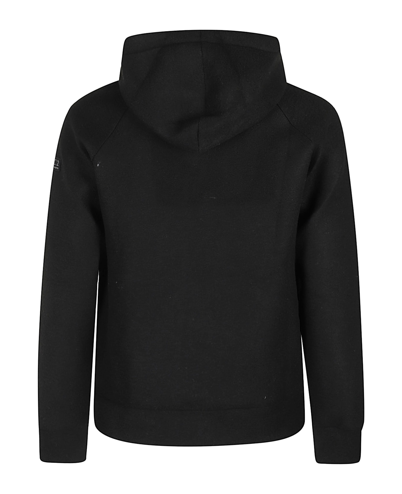 MC2 Saint Barth Full Zip Hoodie - Black