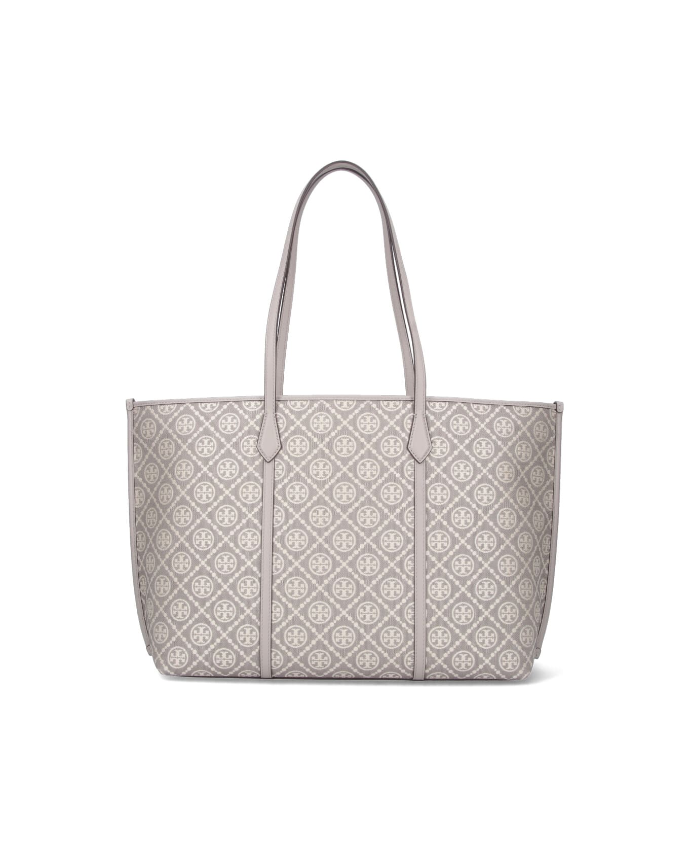 Tory Burch "perry T" Shopper Bag - Gray