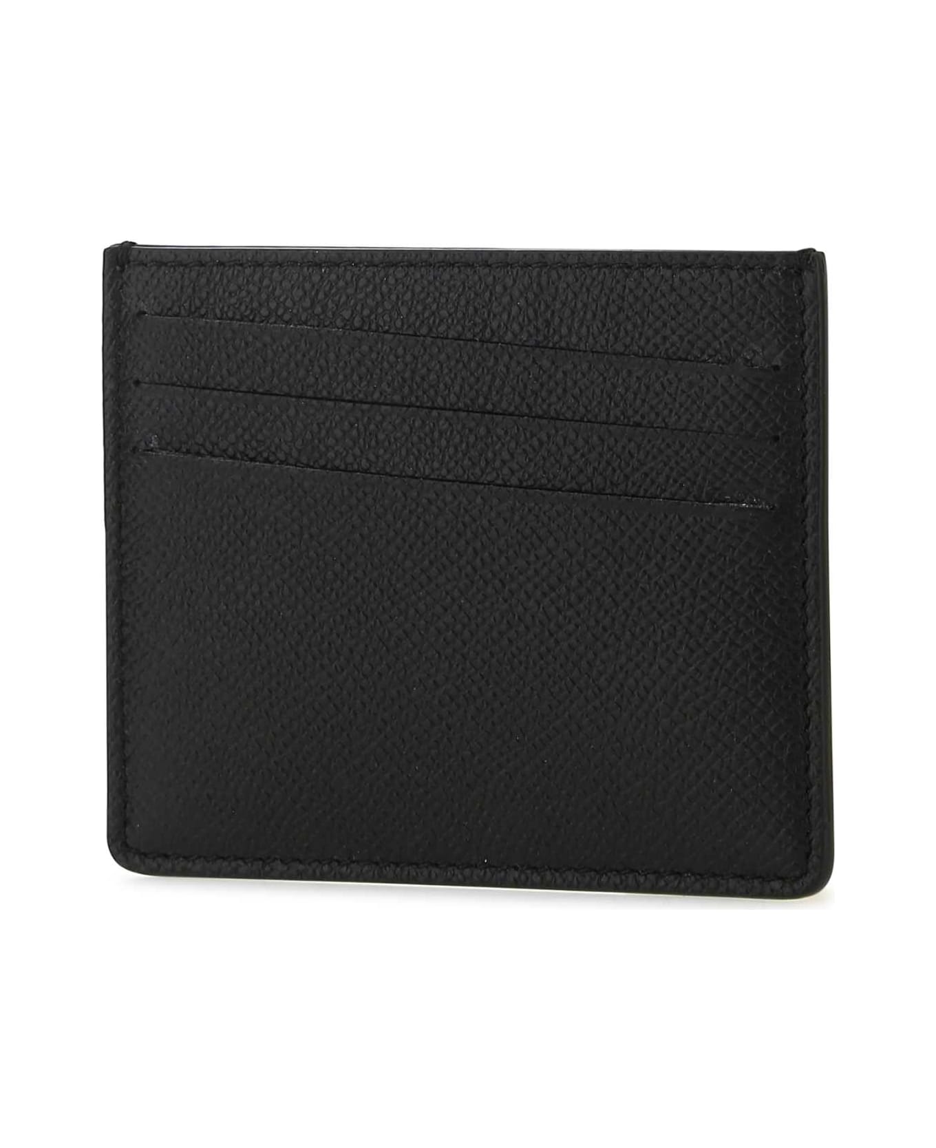 Maison Margiela Black Leather Card Holder - T8013