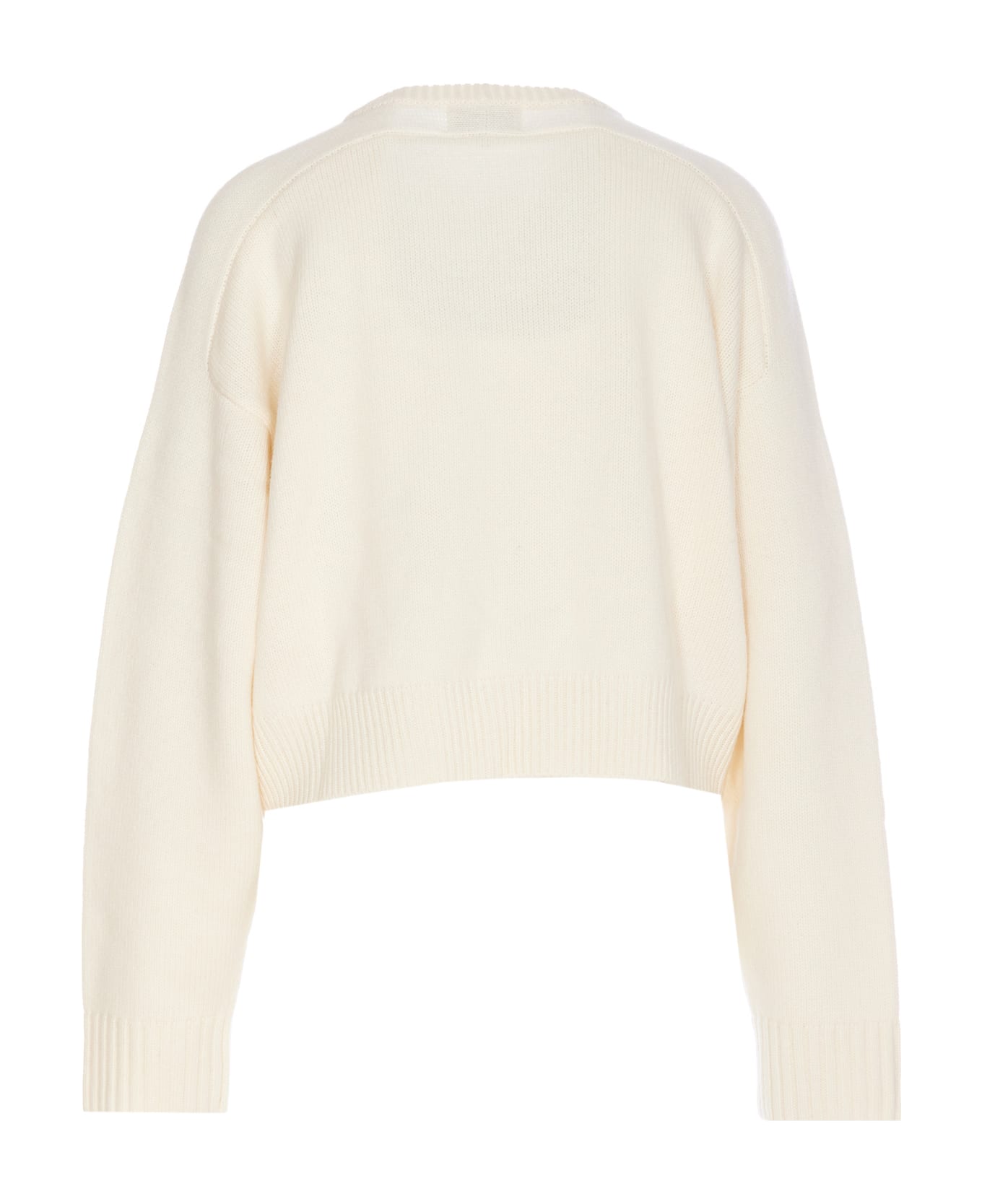 Loulou Studio Bruzzi Sweater - White