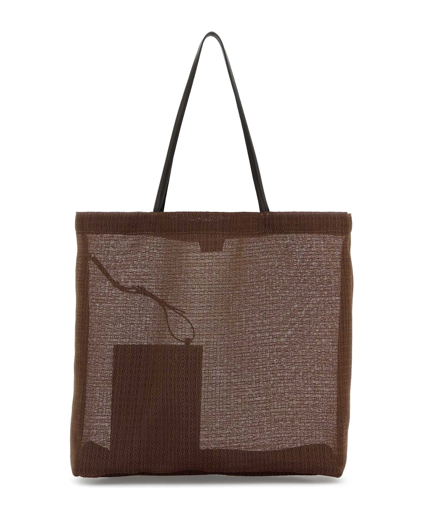 The Row Brown Mesh Barn Shopping Bag - ACERO ANS