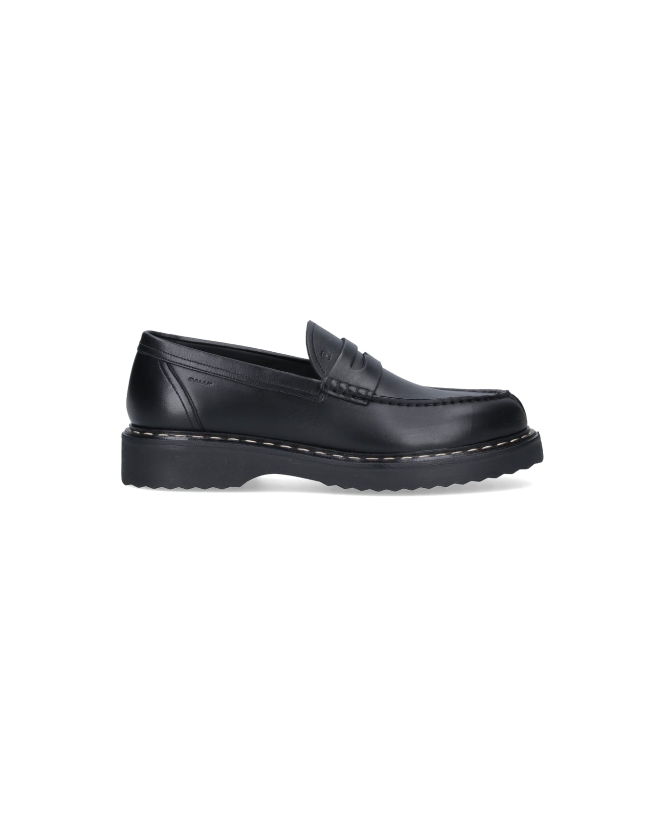 Bally Leather Loafers - Black  