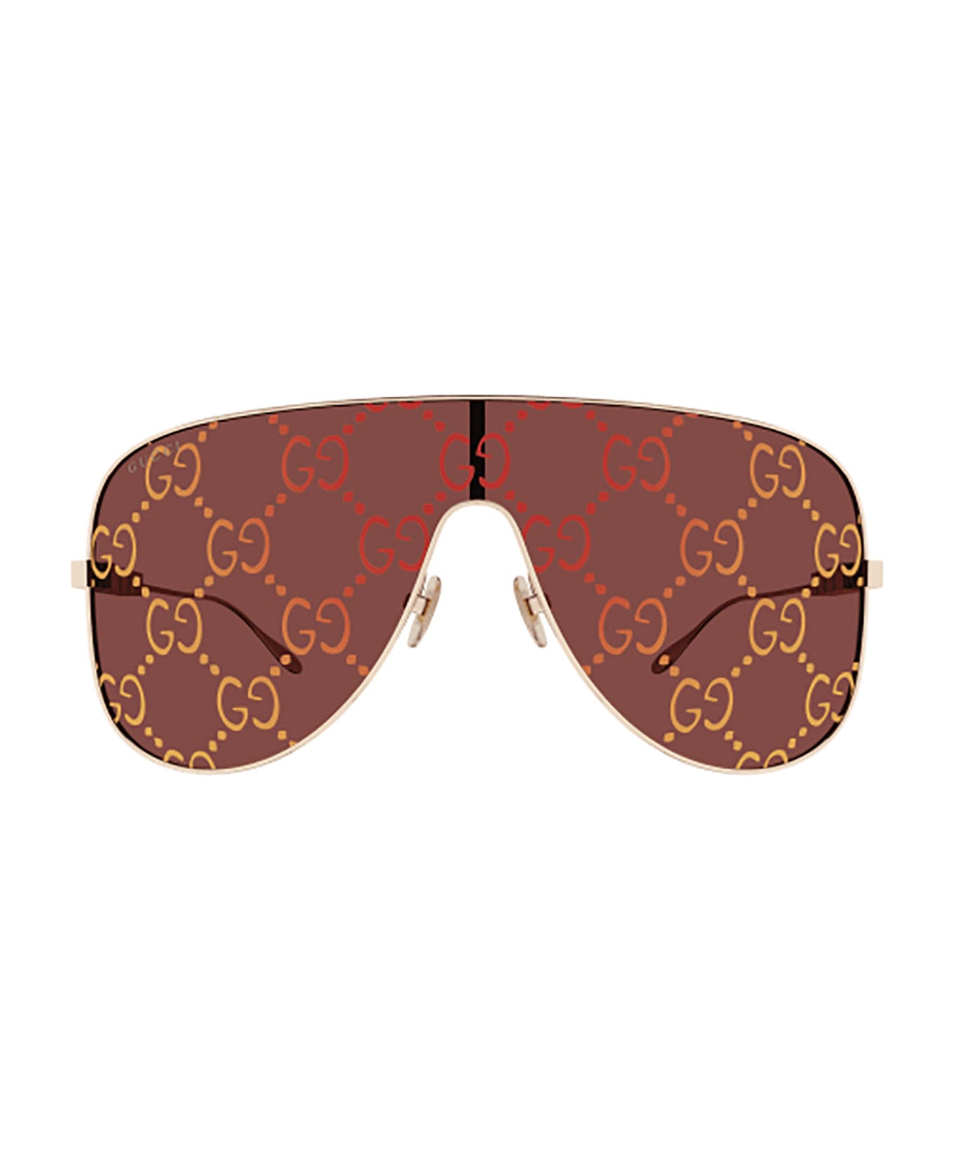 Gucci Eyewear GG1436S Sunglasses - Gold Gold Red