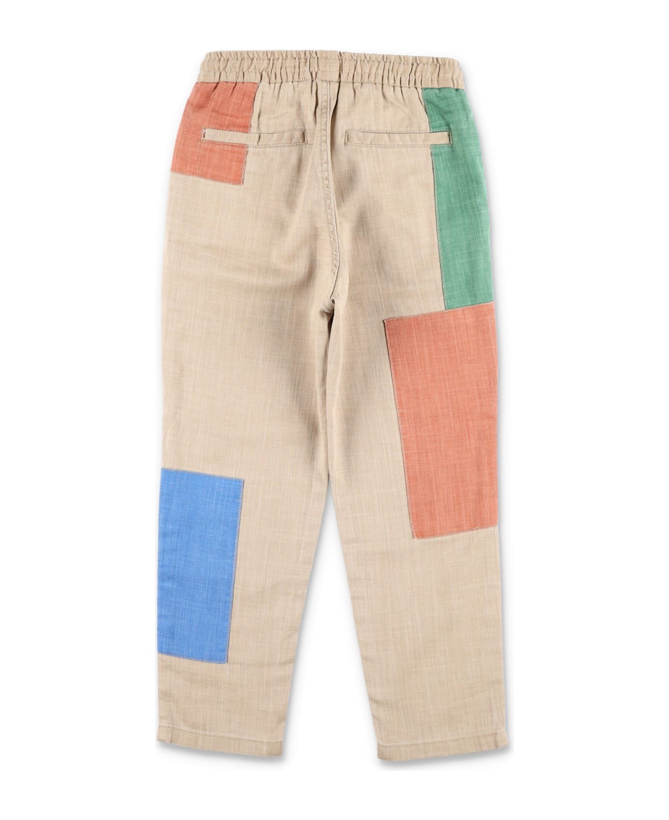 Stella McCartney Kids Pants Check - BEIGE