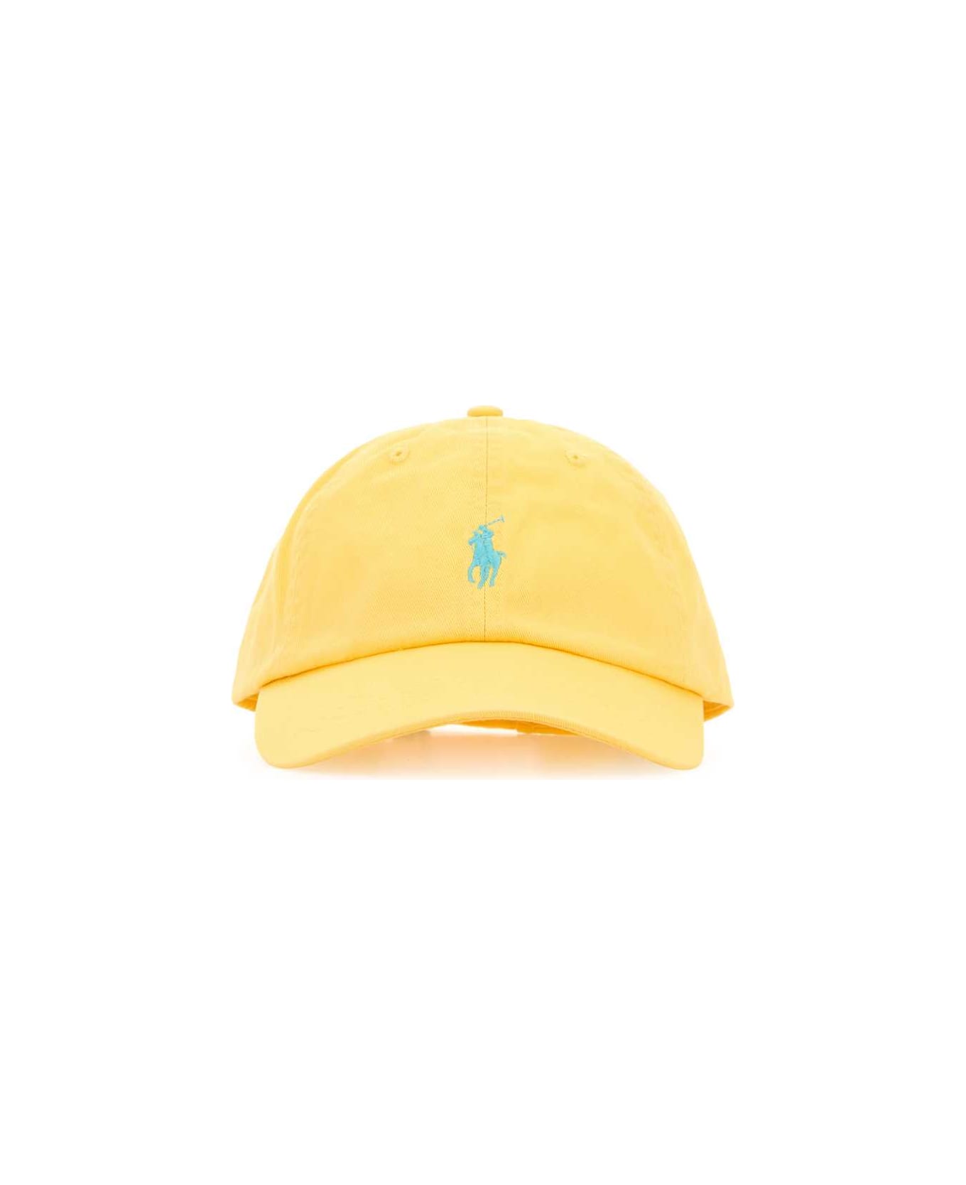 Polo Ralph Lauren Yellow Cotton Baseball Cap - CORNTLW