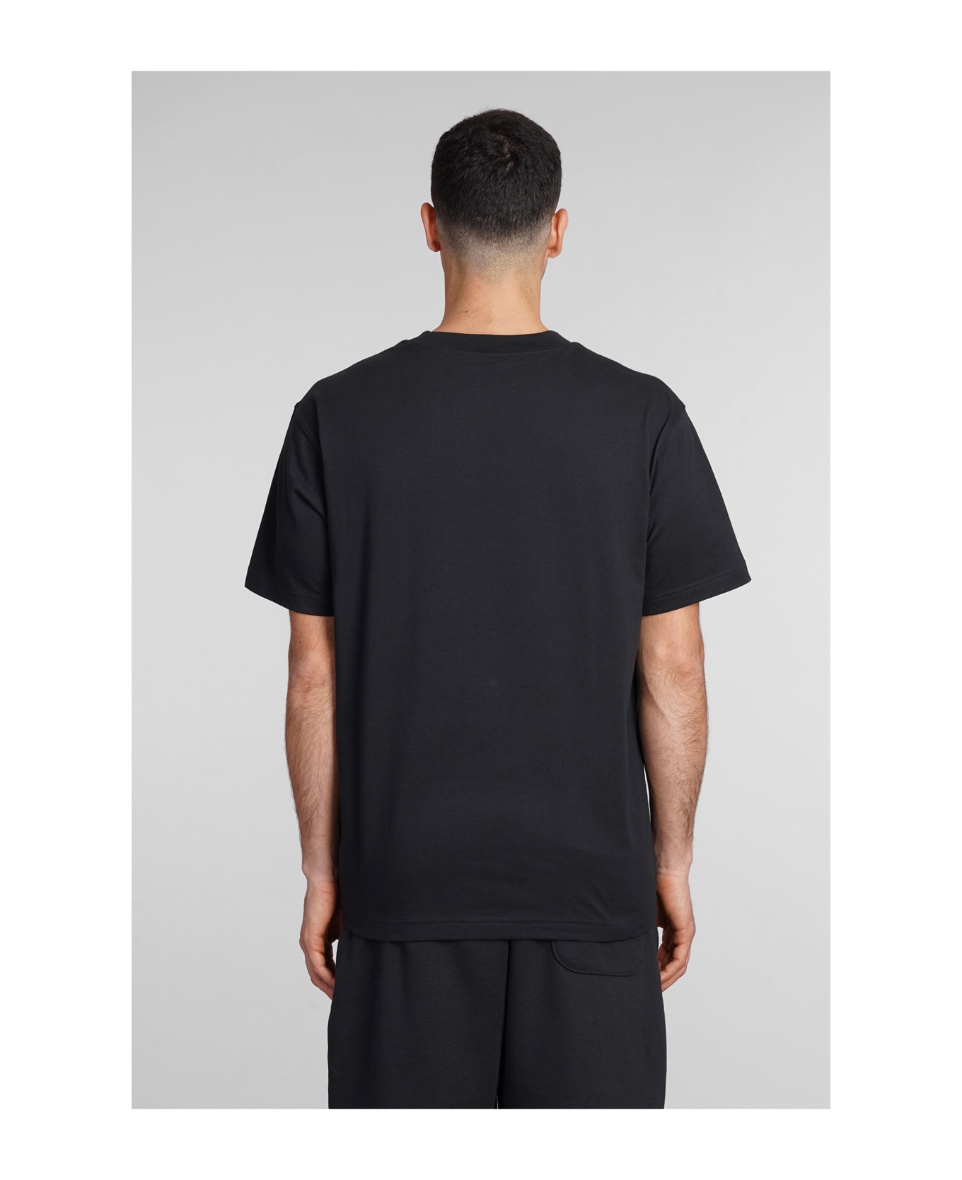 New Balance T-shirt In Black Cotton - black シャツ