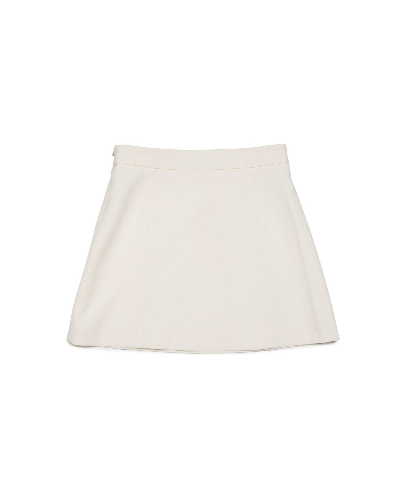 Max&Co. Kids A-line Skirt - White ボトムス