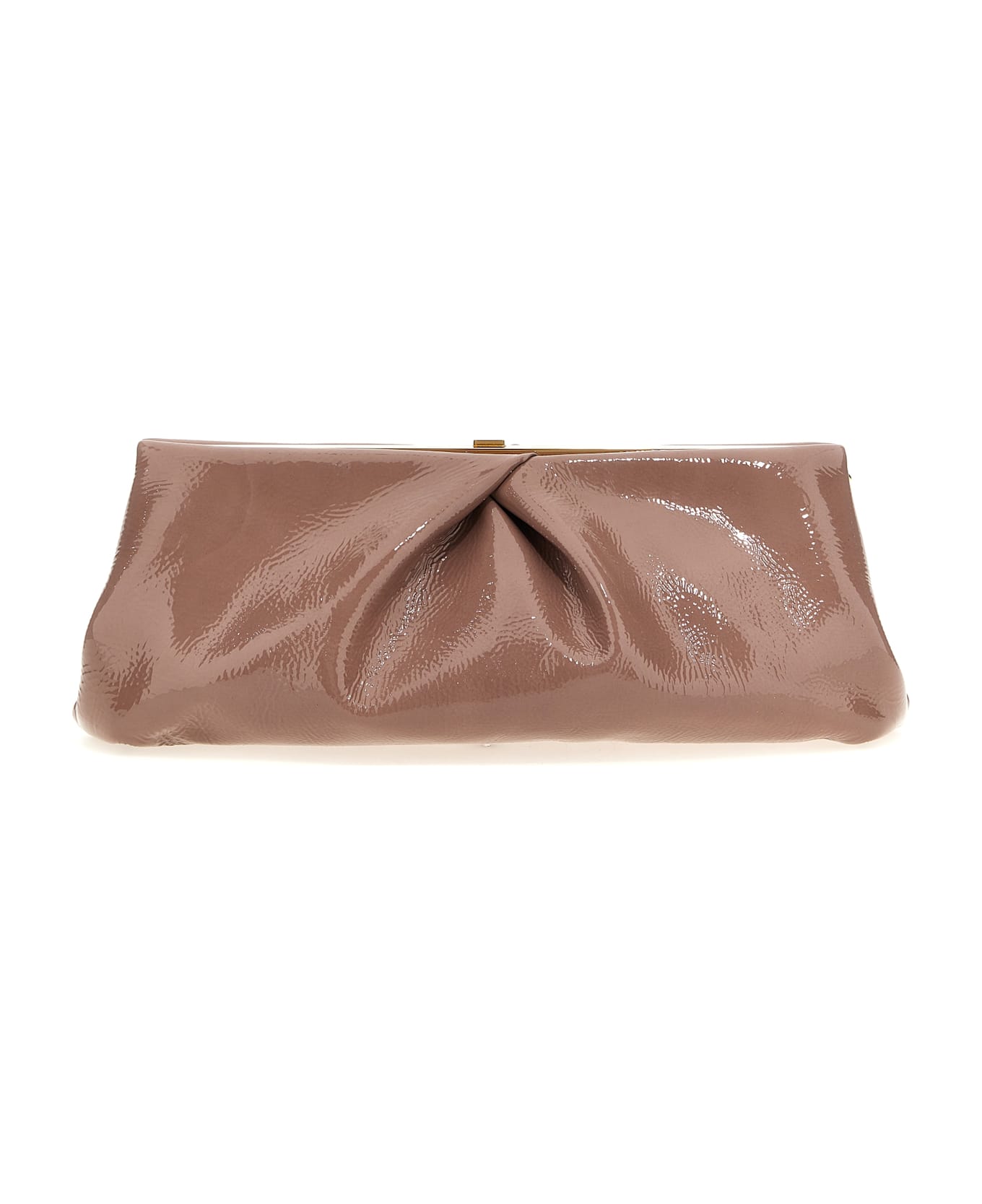 Dries Van Noten Patent Clutch - Pink