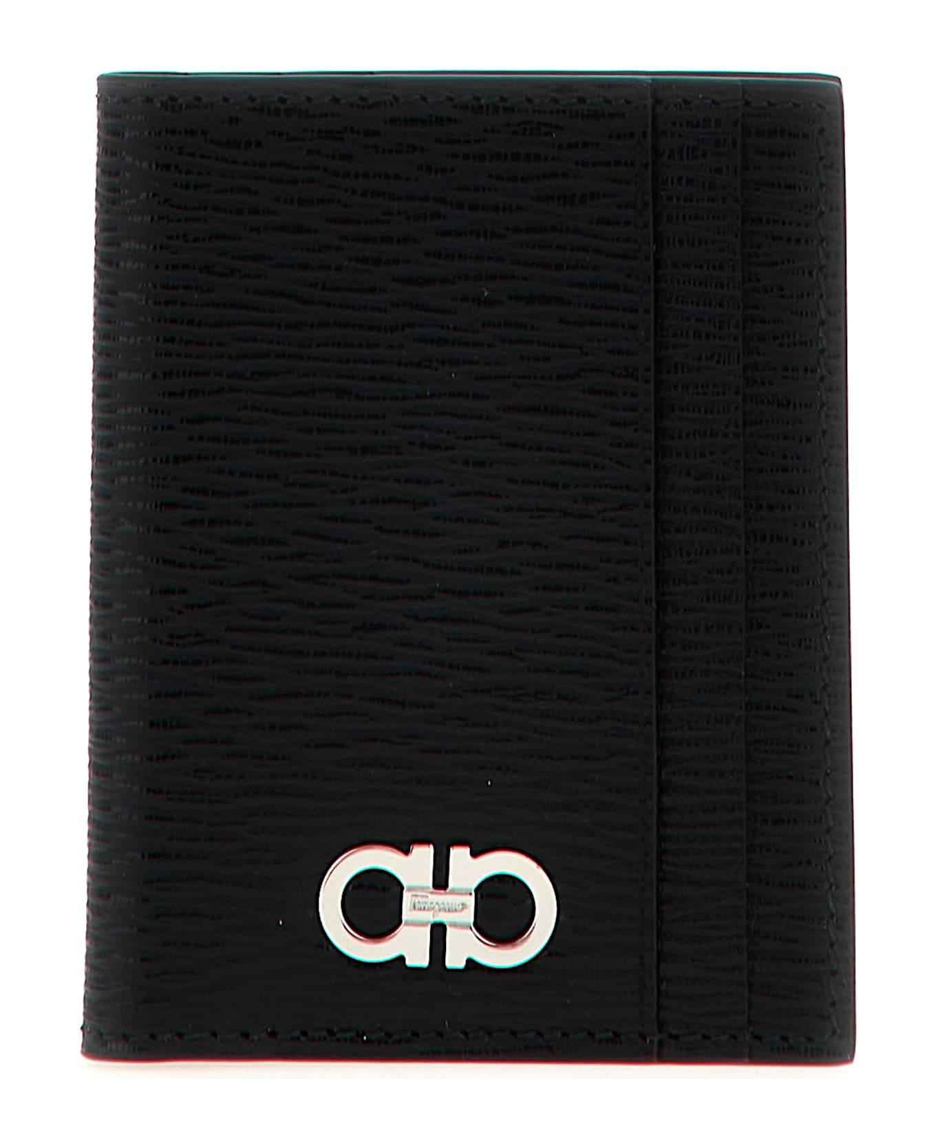 Ferragamo 
revival Gancio
 Card Holder - Black  
