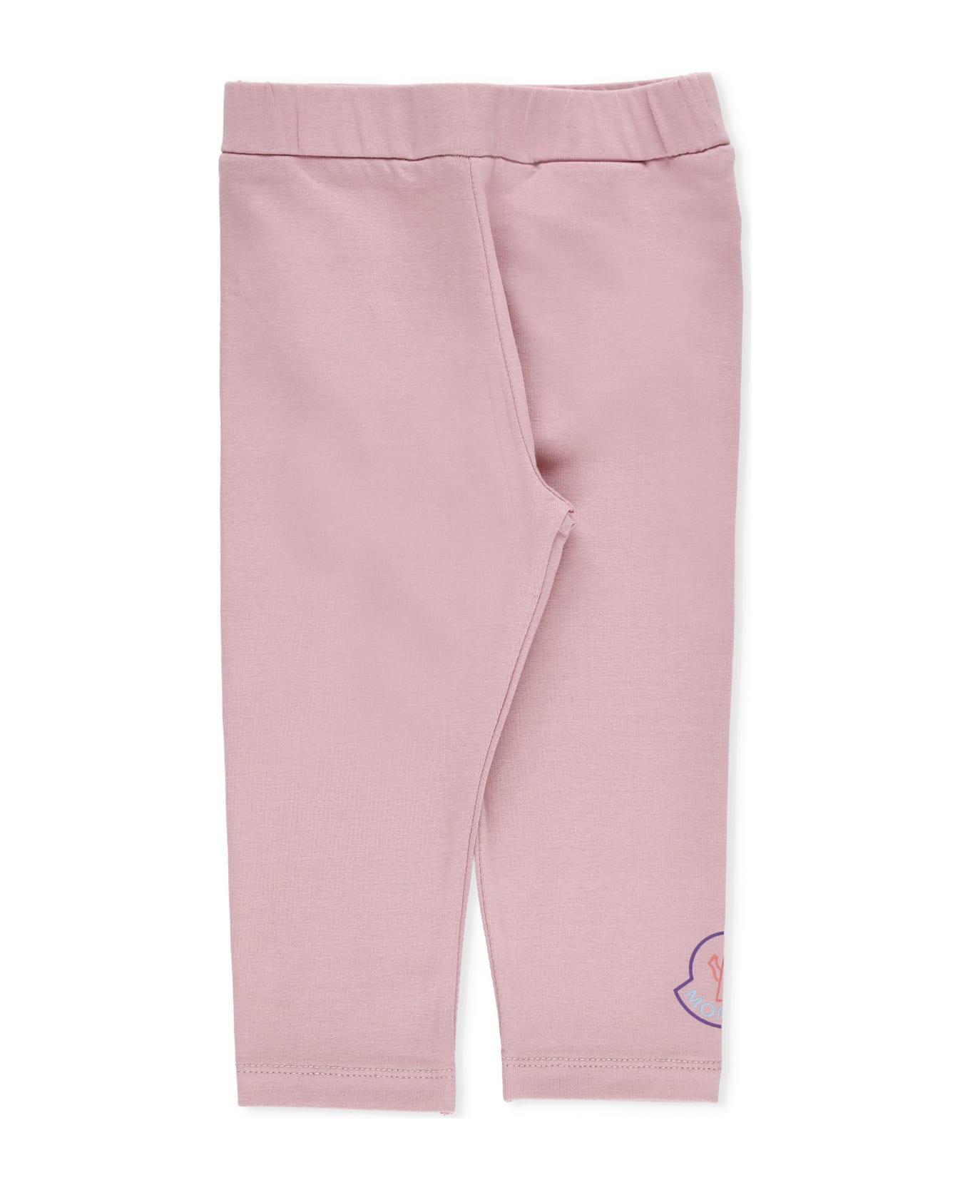 Moncler Cotton Leggings - Pink