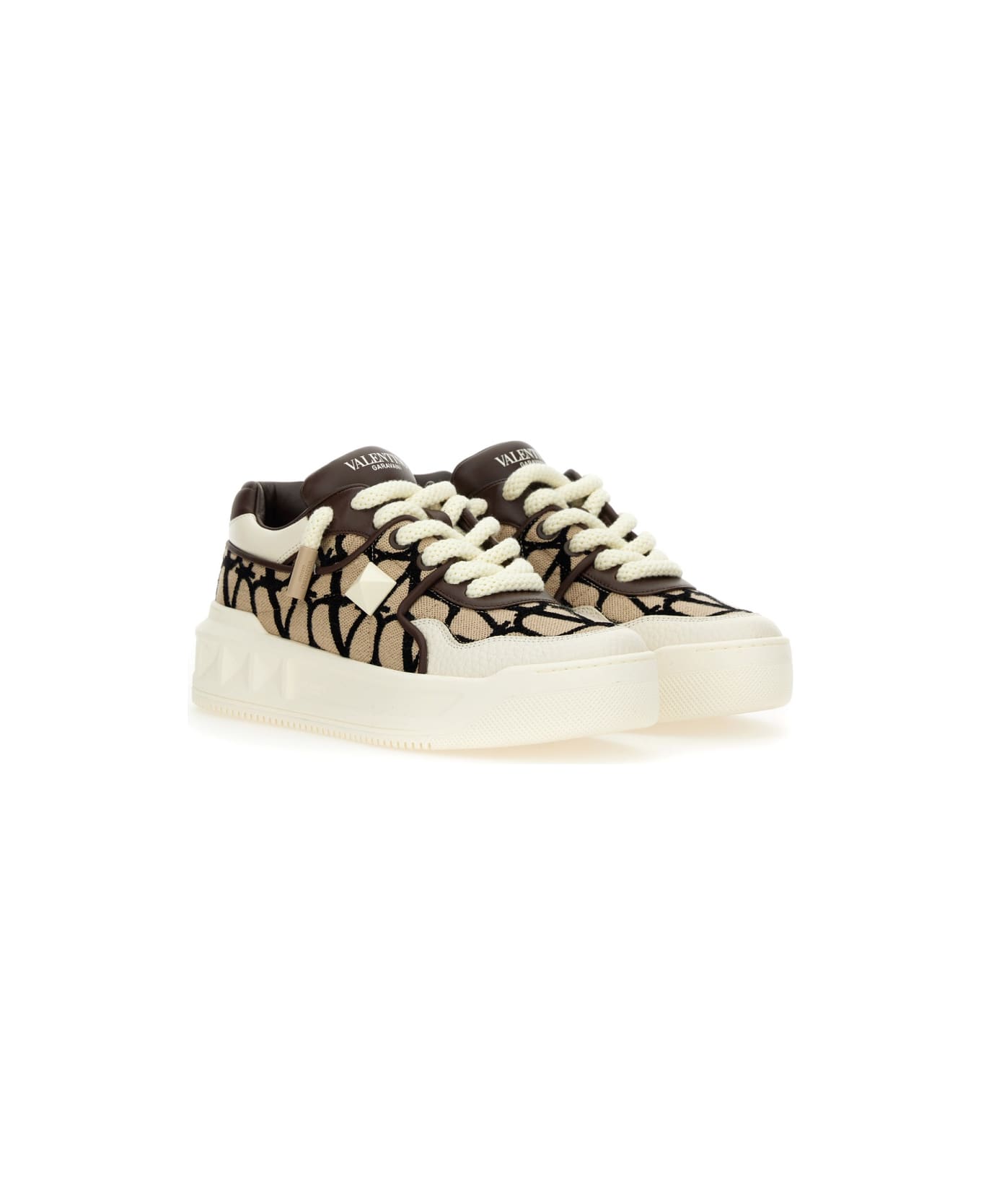 Valentino Garavani Low-top Sneaker "one Stud Xl" - MULTICOLOUR