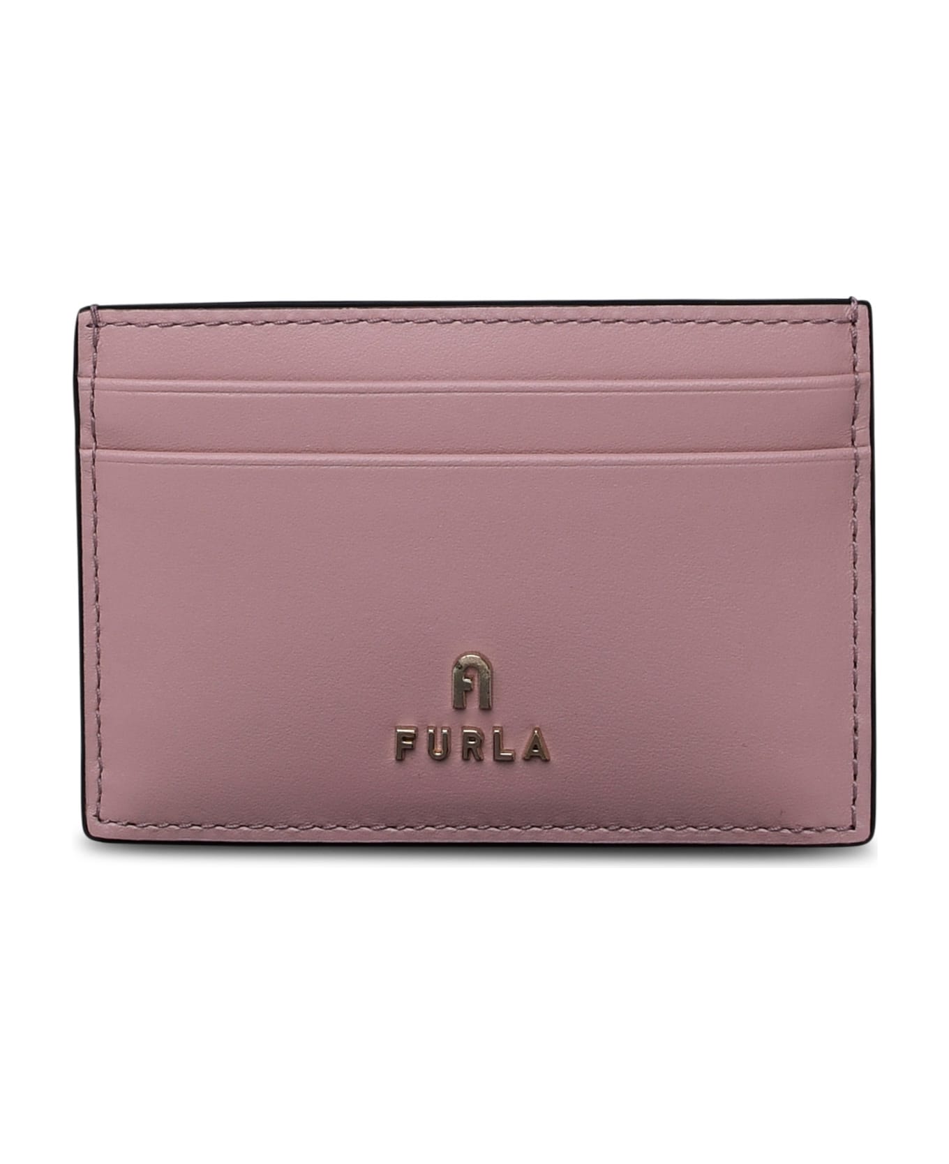 Furla Pink Leather Cardholder - Pink
