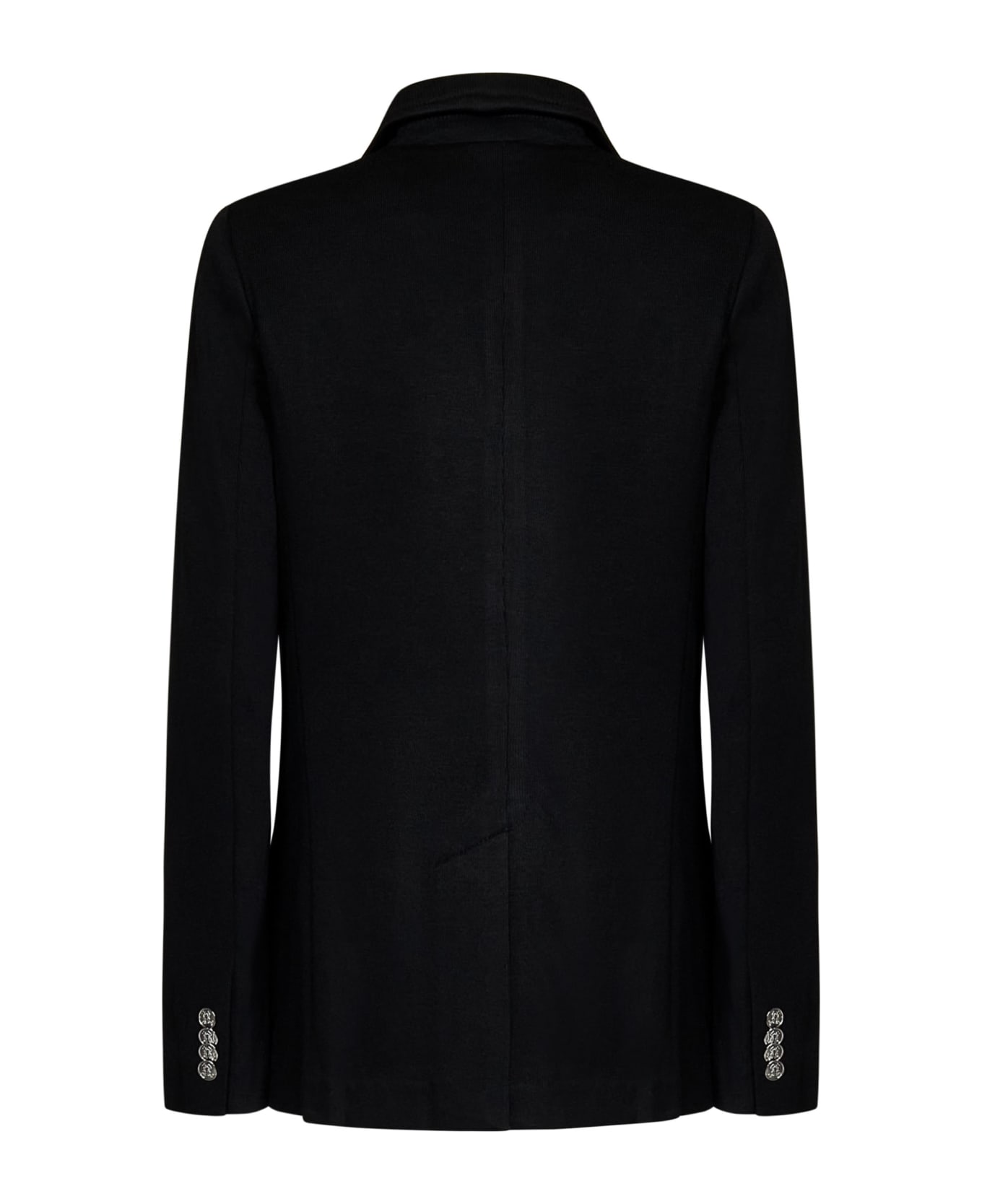 Polo Ralph Lauren Knitted Cotton Blazer - Nero