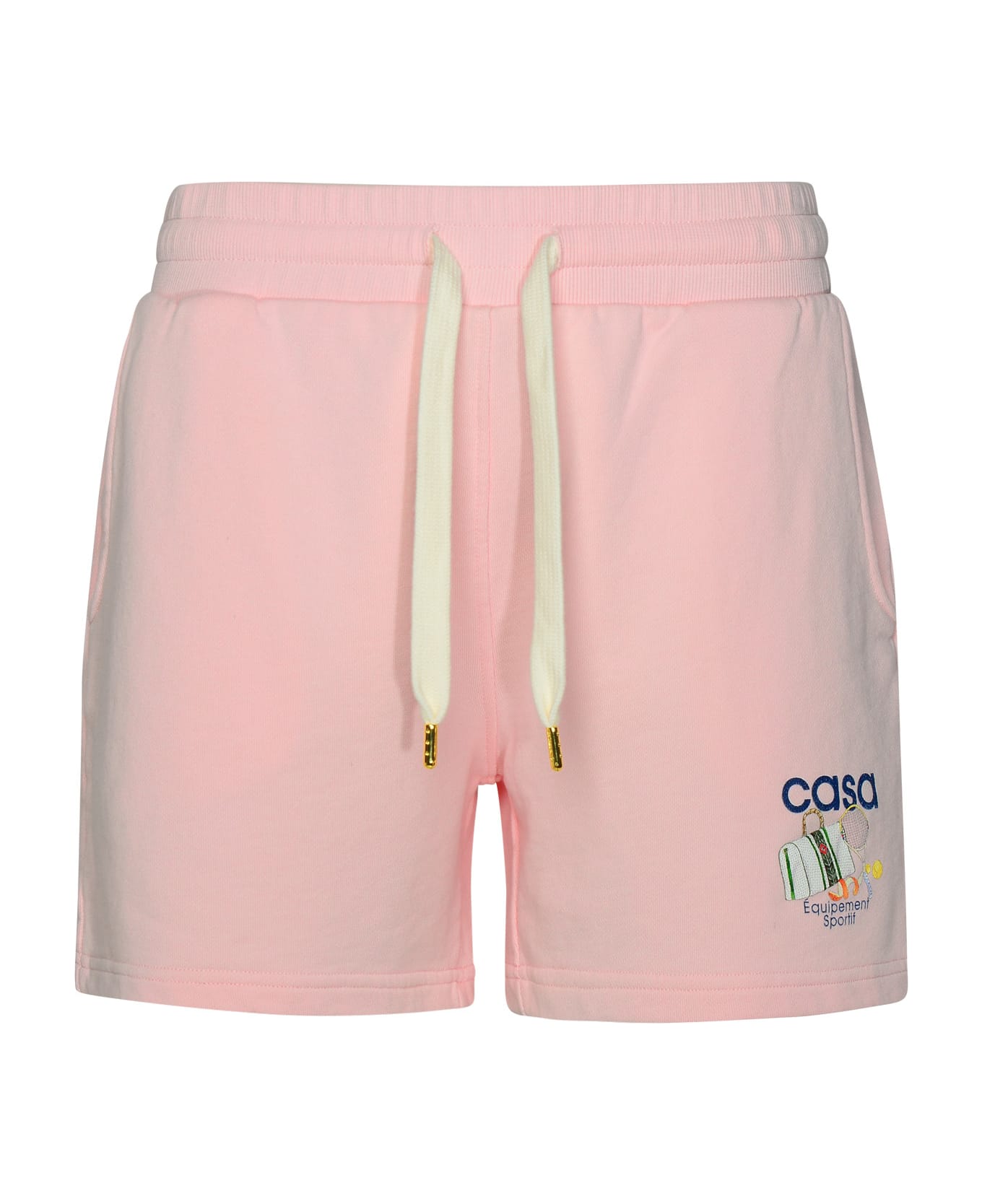 Casablanca 'equipement Sportif' Pink Organic Cotton Shorts - Pink ショートパンツ