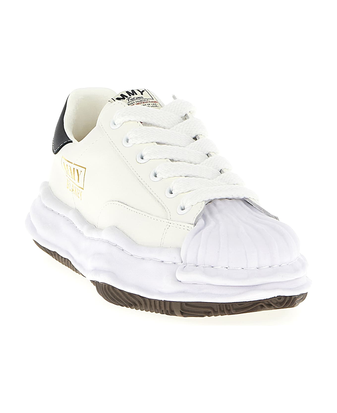 Mihara Yasuhiro 'blakey' Sneakers - White/Black