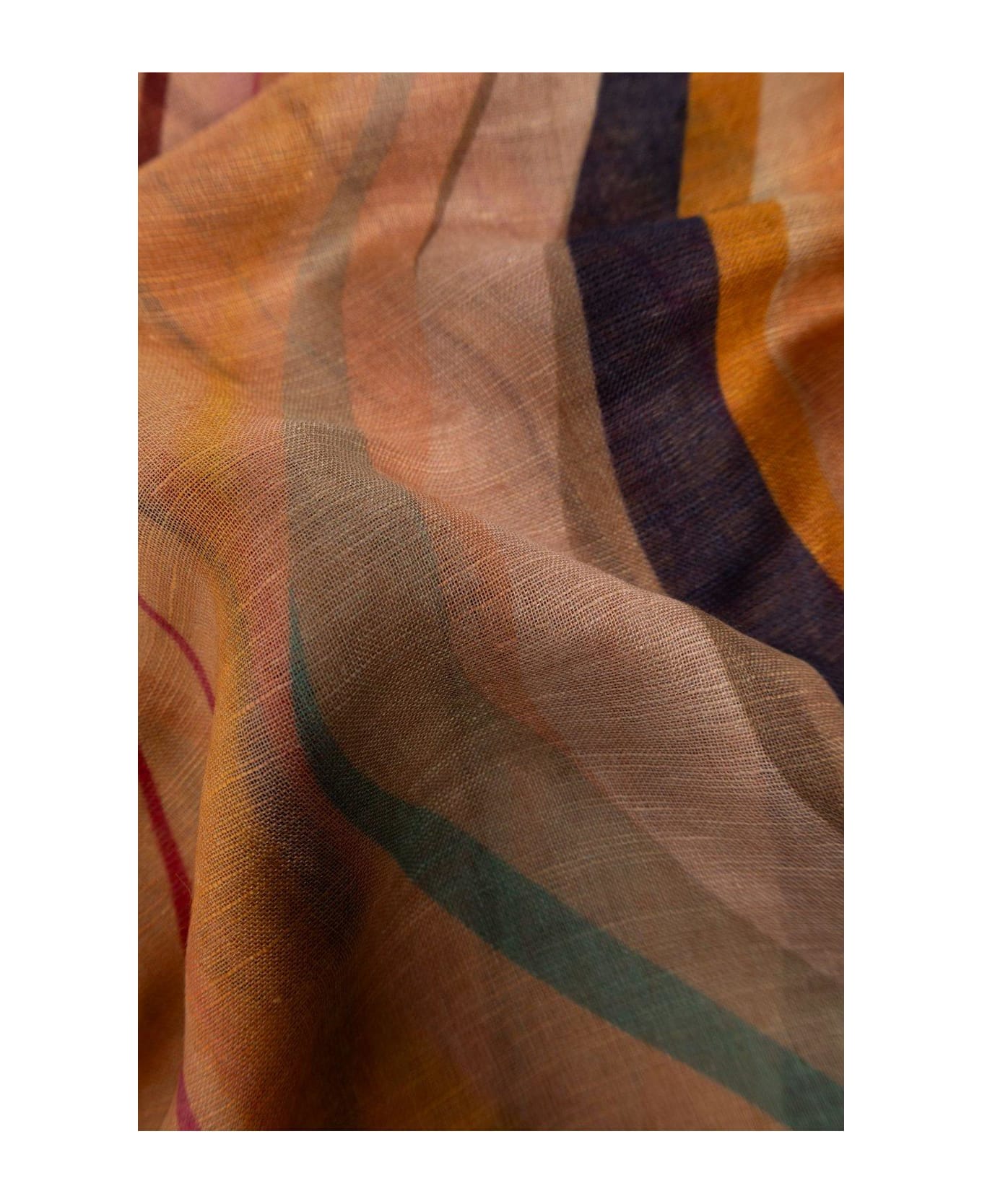 Paul Smith Patterned Scarf - MULTICOLOUR