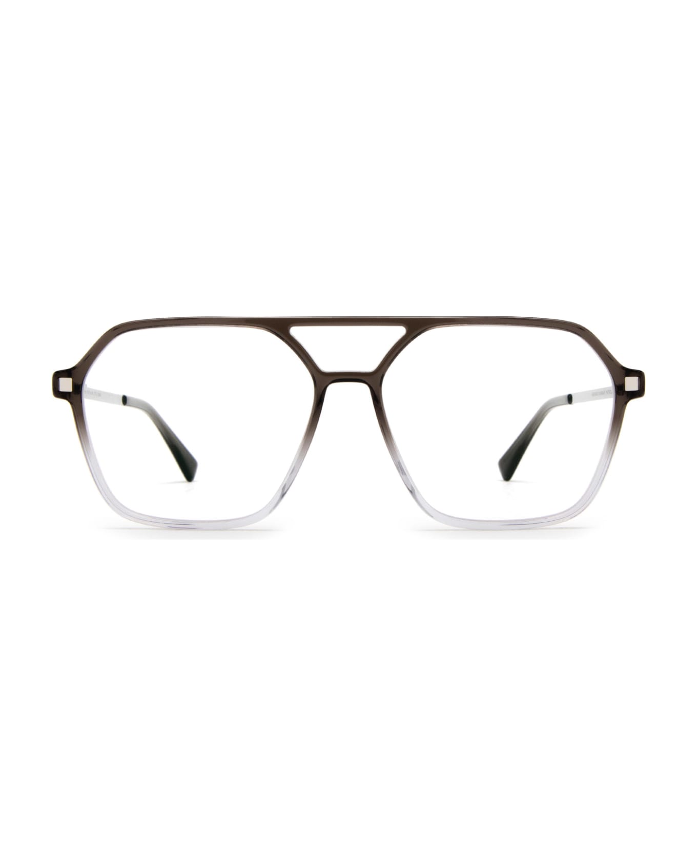 Mykita Hiti C157 Grey Gradient/shiny Silve Glasses - C157 Grey Gradient/Shiny Silve アイウェア