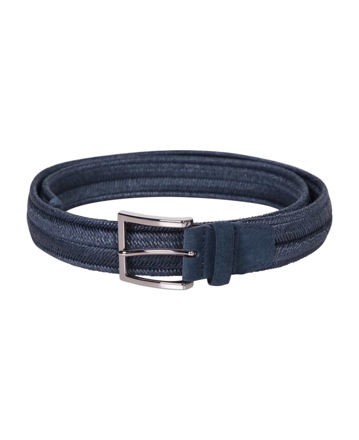 Orciani Blue Woven Belt - Blue ベルト