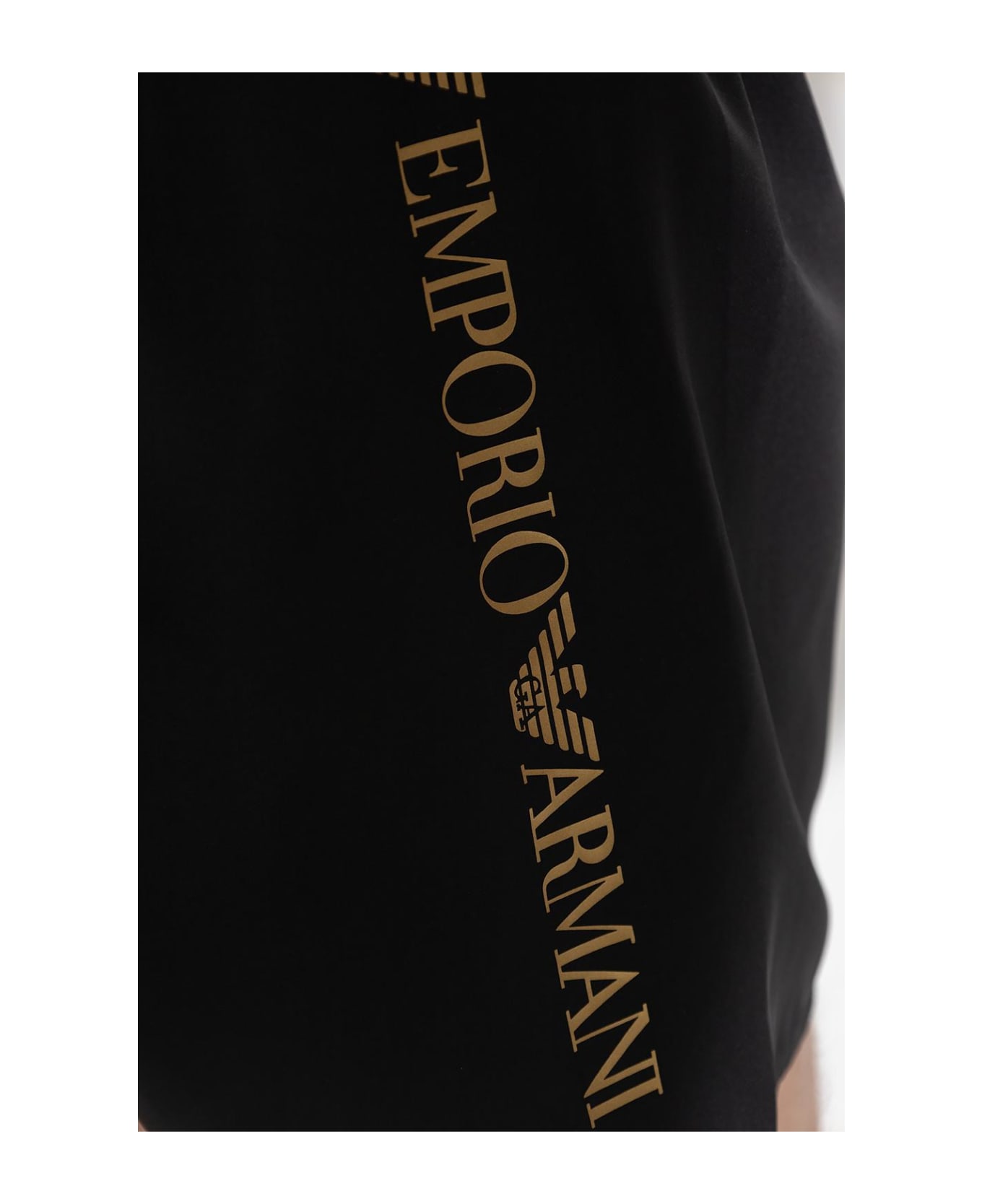 EA7 Emporio Armani Swim Shorts With Logo - Black 2 スイムトランクス